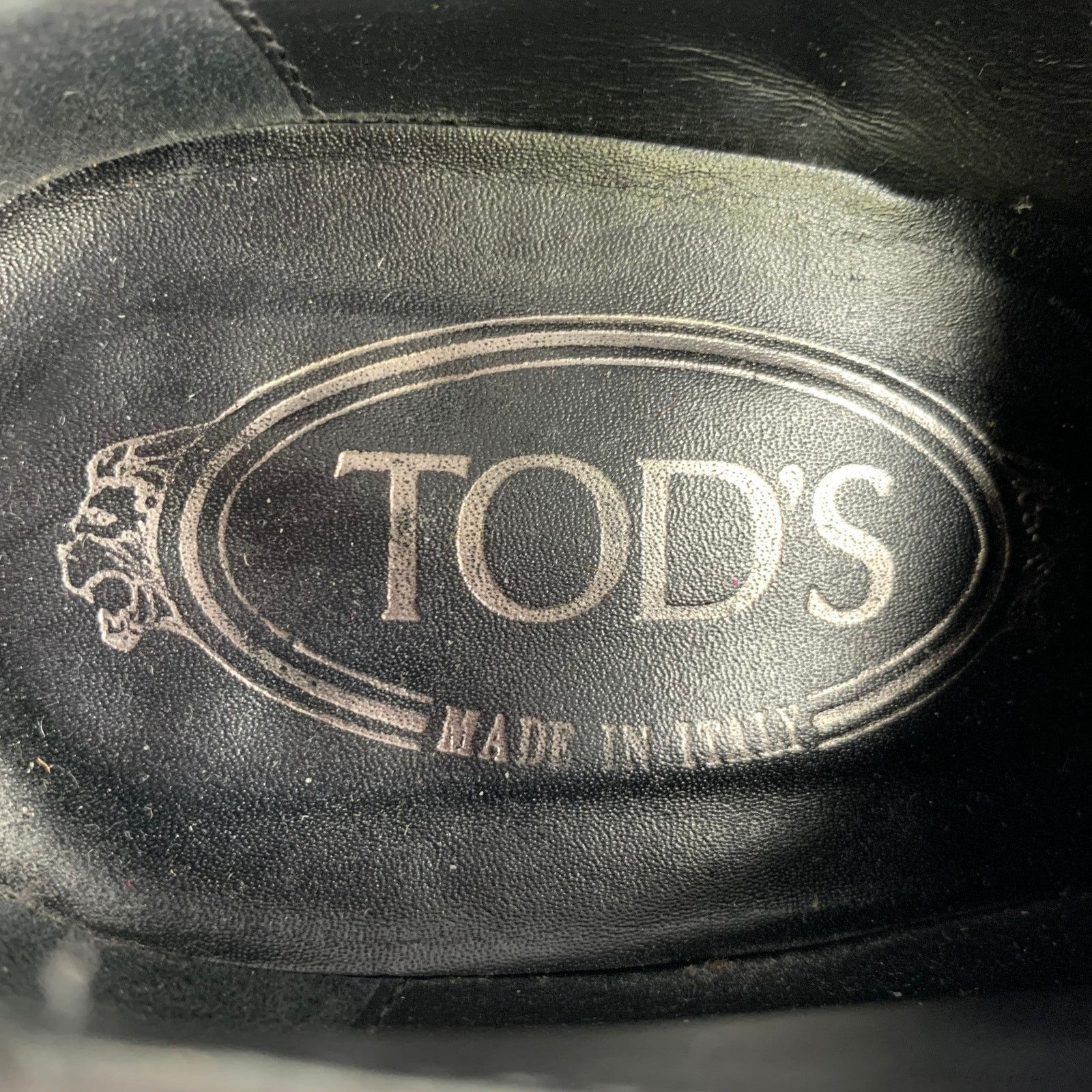 Tod's TOD'S Size 8.5 Grey Suede Platform Stacked Heel Ankle Boots Size US 8.5 / IT 38.5 - 7 Thumbnail
