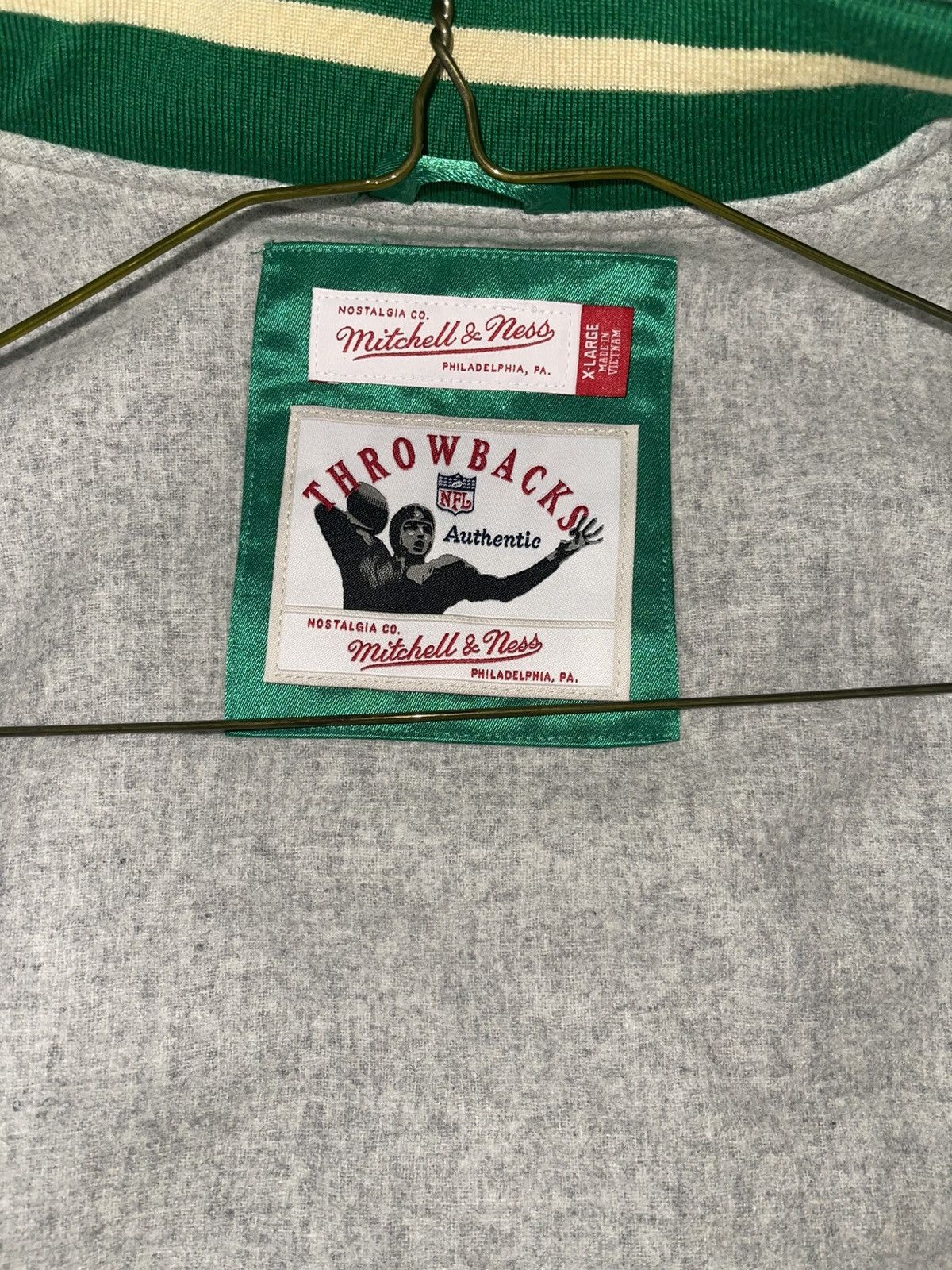 Mitchell & Ness Mitchell & Ness Philadelphia Eagles 1938 Throwback Jacket Size US XL / EU 56 / 4 - 4 Thumbnail