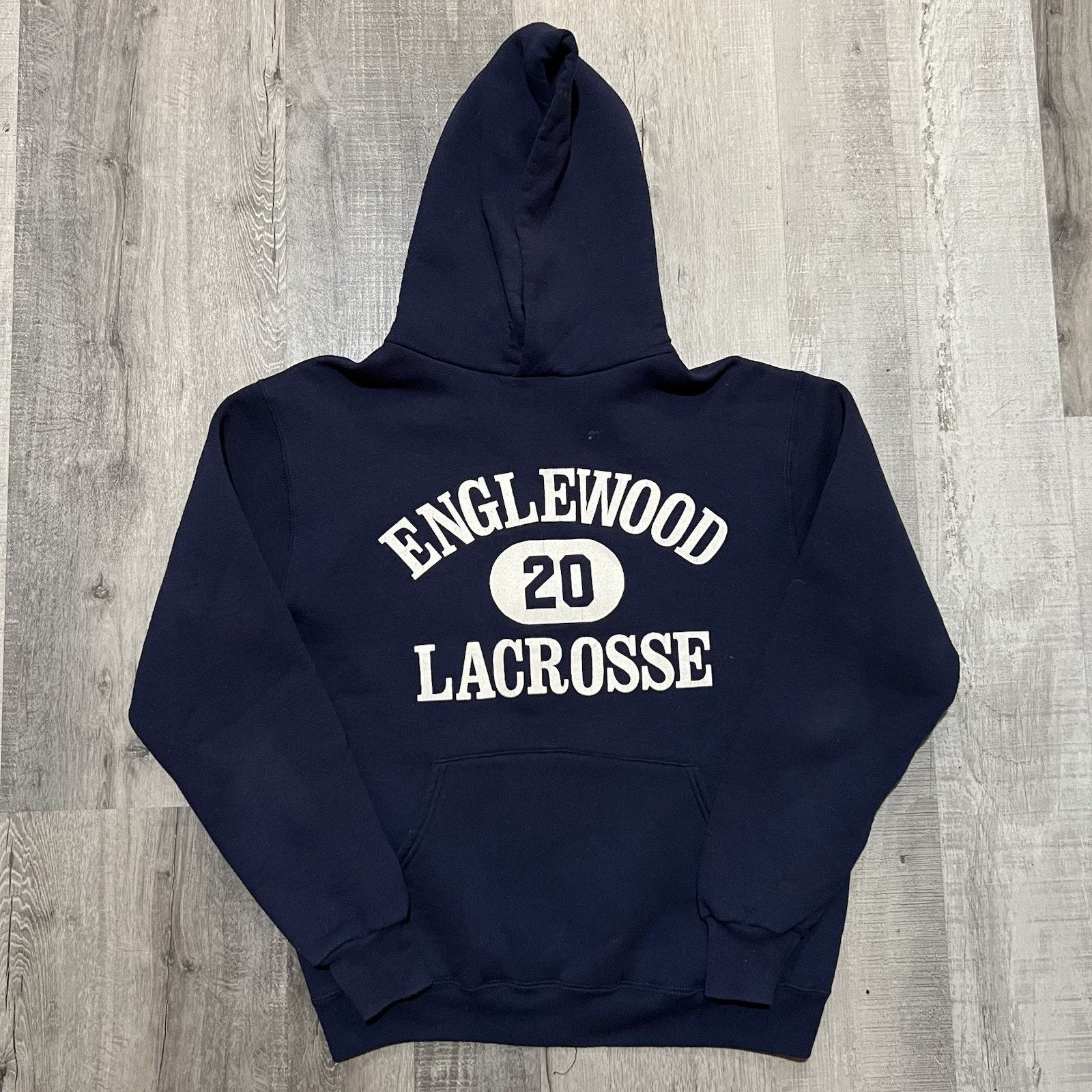 Russell Athletic VTG 1980s Russell Athletic Hoodie Lacrosse Colorado Varsity Size US M / EU 48-50 / 2 - 1 Thumbnail