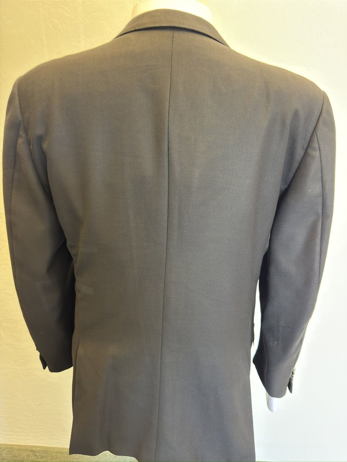 Ermenegildo Zegna Ermenegildo Zegna High Performance Textured Wool Jacket Size 46R - 5 Thumbnail
