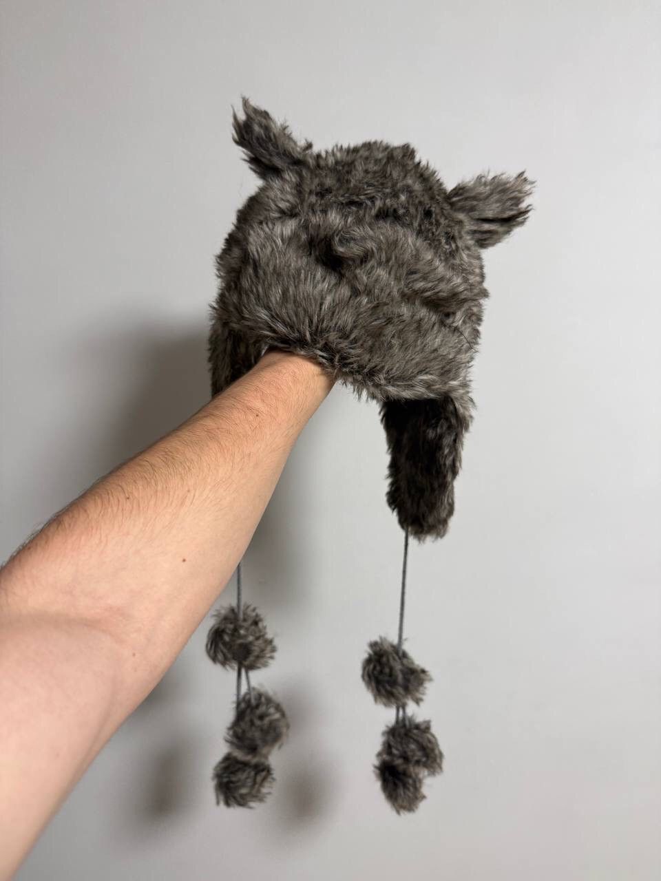 Vintage Vintage Ushanka Mohair Fuzzy Y2K Avant Garde Hype Size ONE SIZE - 3 Thumbnail