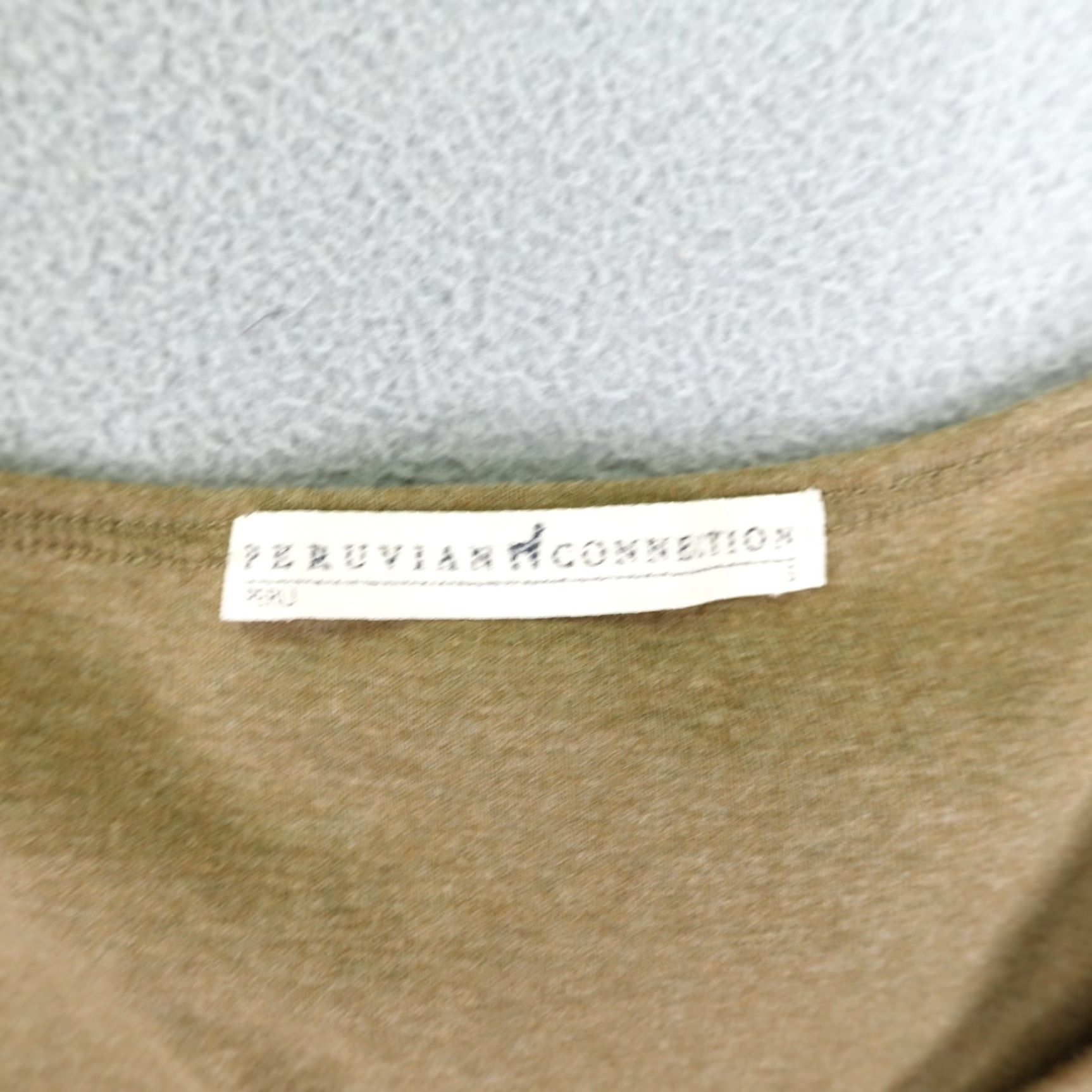 Vintage VINTAGE Peruvian Connection Dress Womens Small Shift Shirt Dress Casual 90s Brown Knit Cotton Knee Length Womens Size S / US 4 / IT 40 - 7 Thumbnail