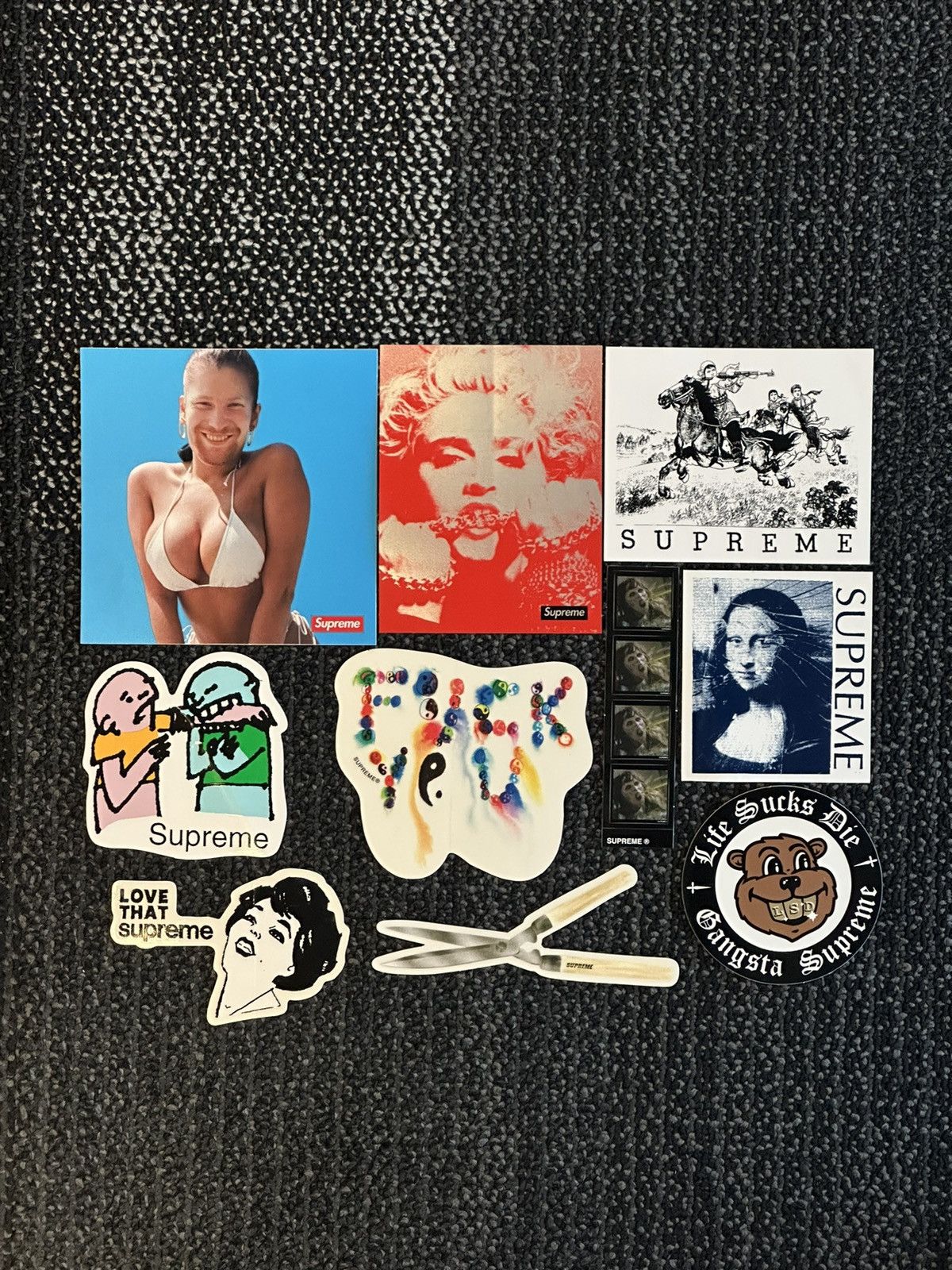 Supreme 10x Supreme Stickers Lot Size ONE SIZE - 1 Preview