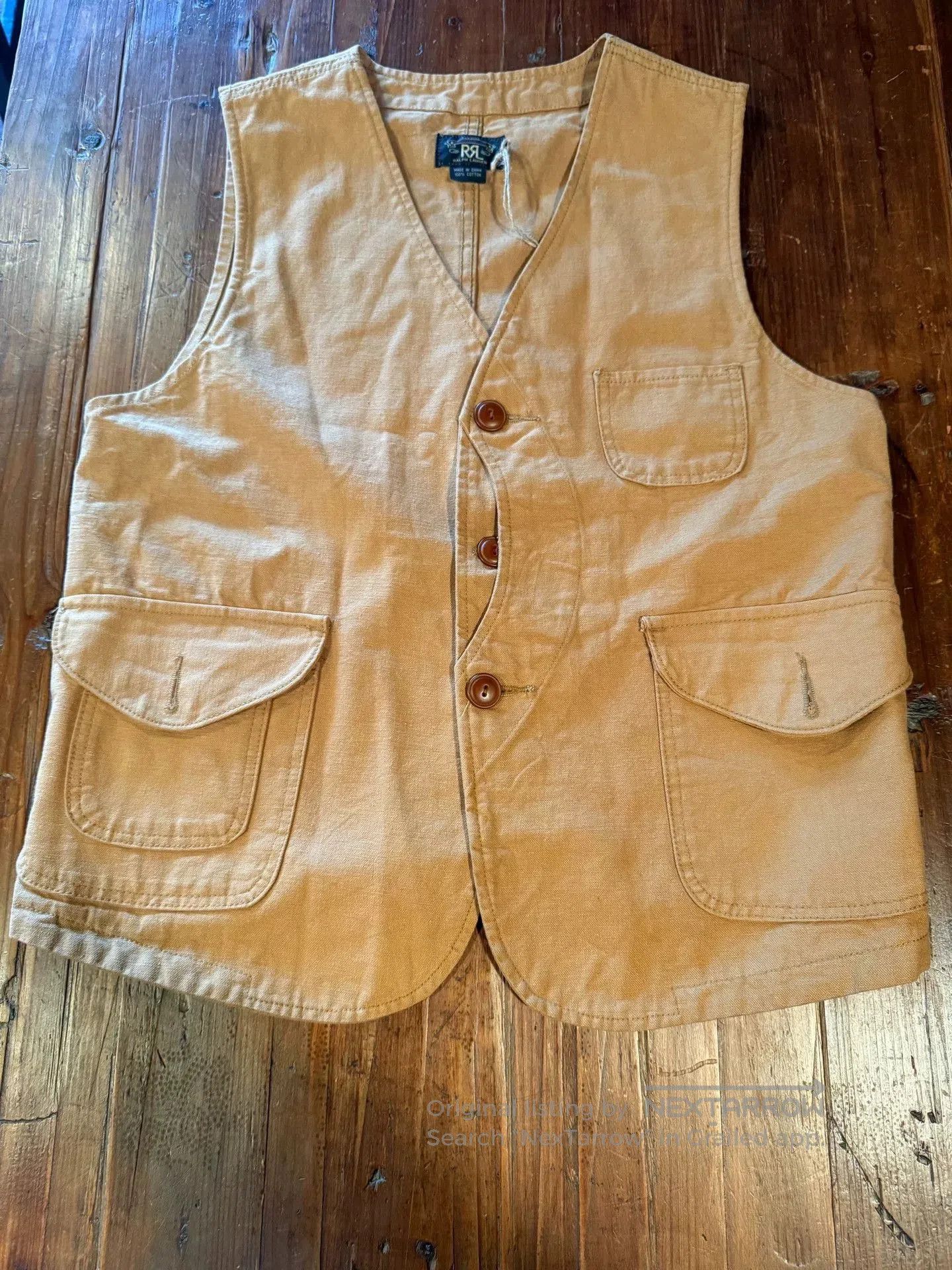 RRL Ralph Lauren RRL Ralph Lauren Vintage Work Vest. Size US M / EU 48-50 / 2 - 1 Thumbnail