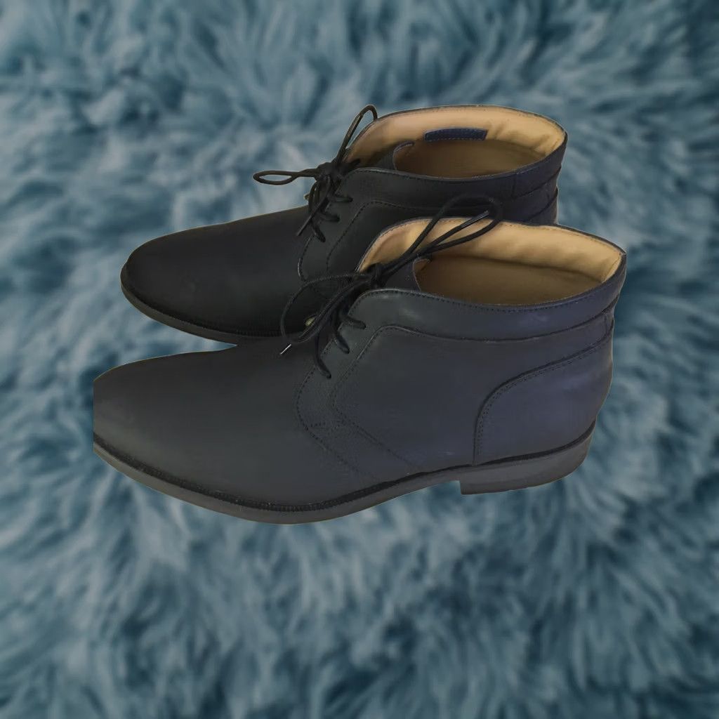 Cole Haan Cole Haan Stanton Chukka II Black Waterproof Boots Size 9 Mens Leather Boot China? Size US 9 / EU 42 - 1 Thumbnail