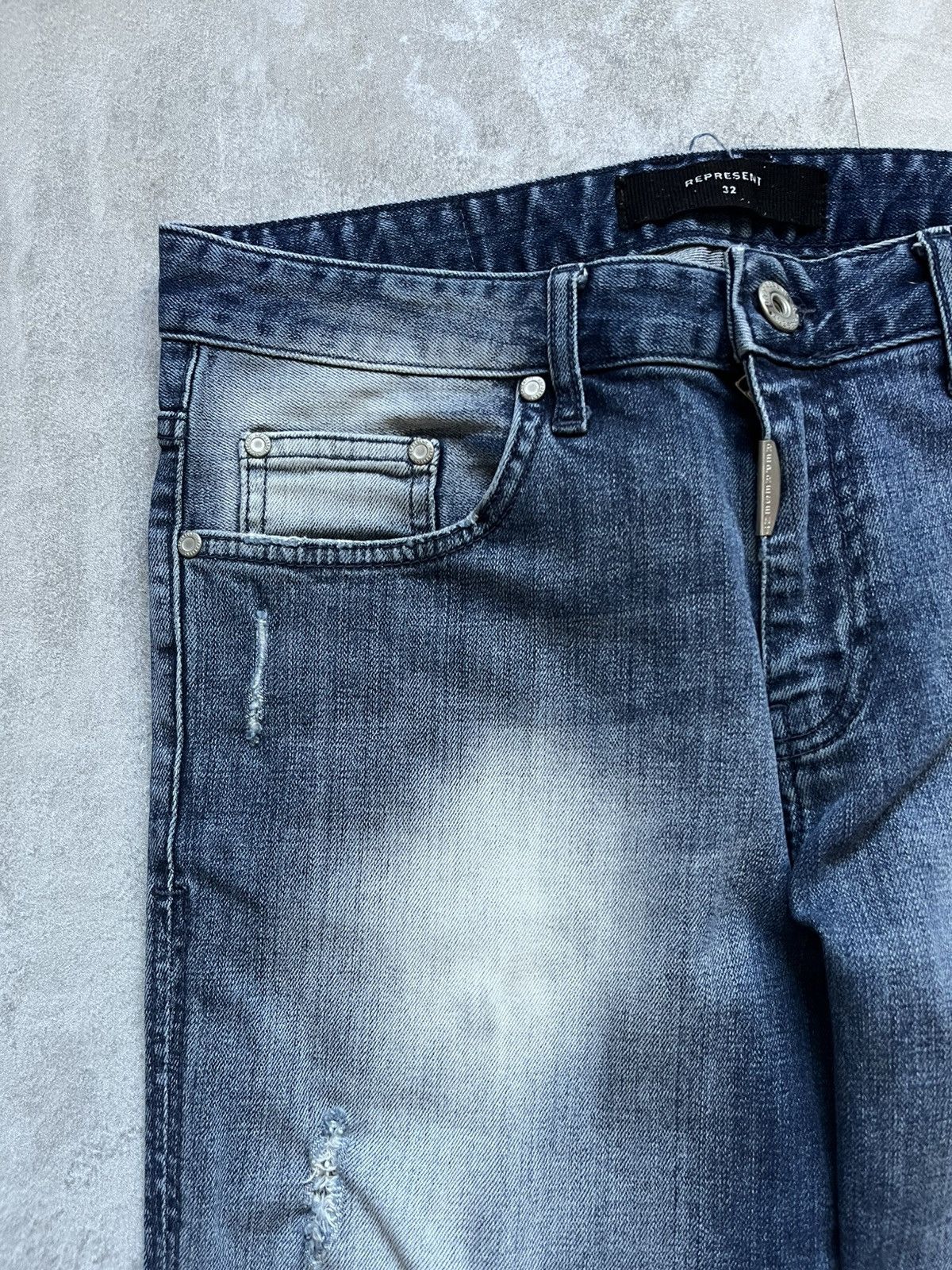 Represent Clo. amiri style Represent distressed skinny jeans Size US 32 / EU 48 - 11 Thumbnail