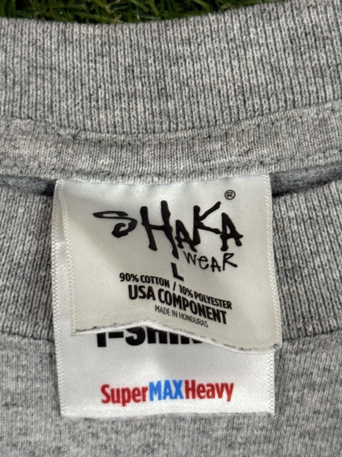 Vintage Shaka Houston Astros MLB Baseball Grey Heavyweight Shirt TX Size US M / EU 48-50 / 2 - 3 Thumbnail
