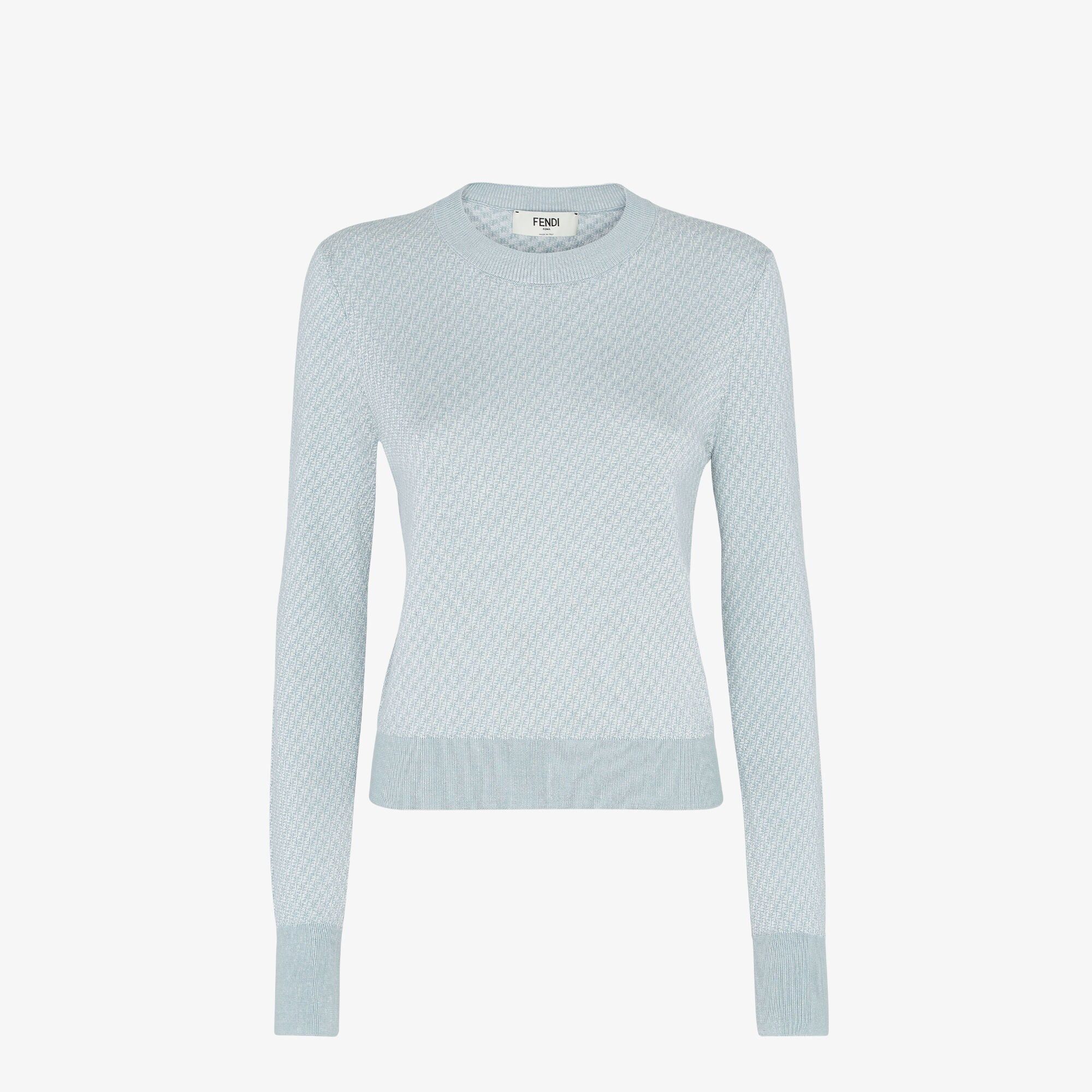 Fendi o1s1wg110326 Jumper in Light Blue Size XL / US 12-14 / IT 48-50 - 1 Thumbnail