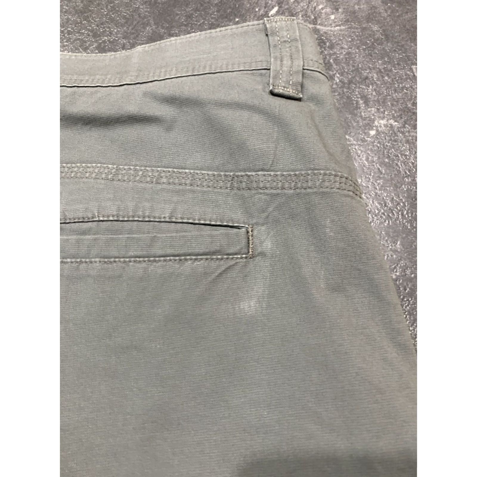Wrangler Wrangler Mens Shorts 38 Casual Outdoor Performance Chino Flat Front Green Cotton Nylon Spandex Size US 38 / EU 54 - 4 Thumbnail