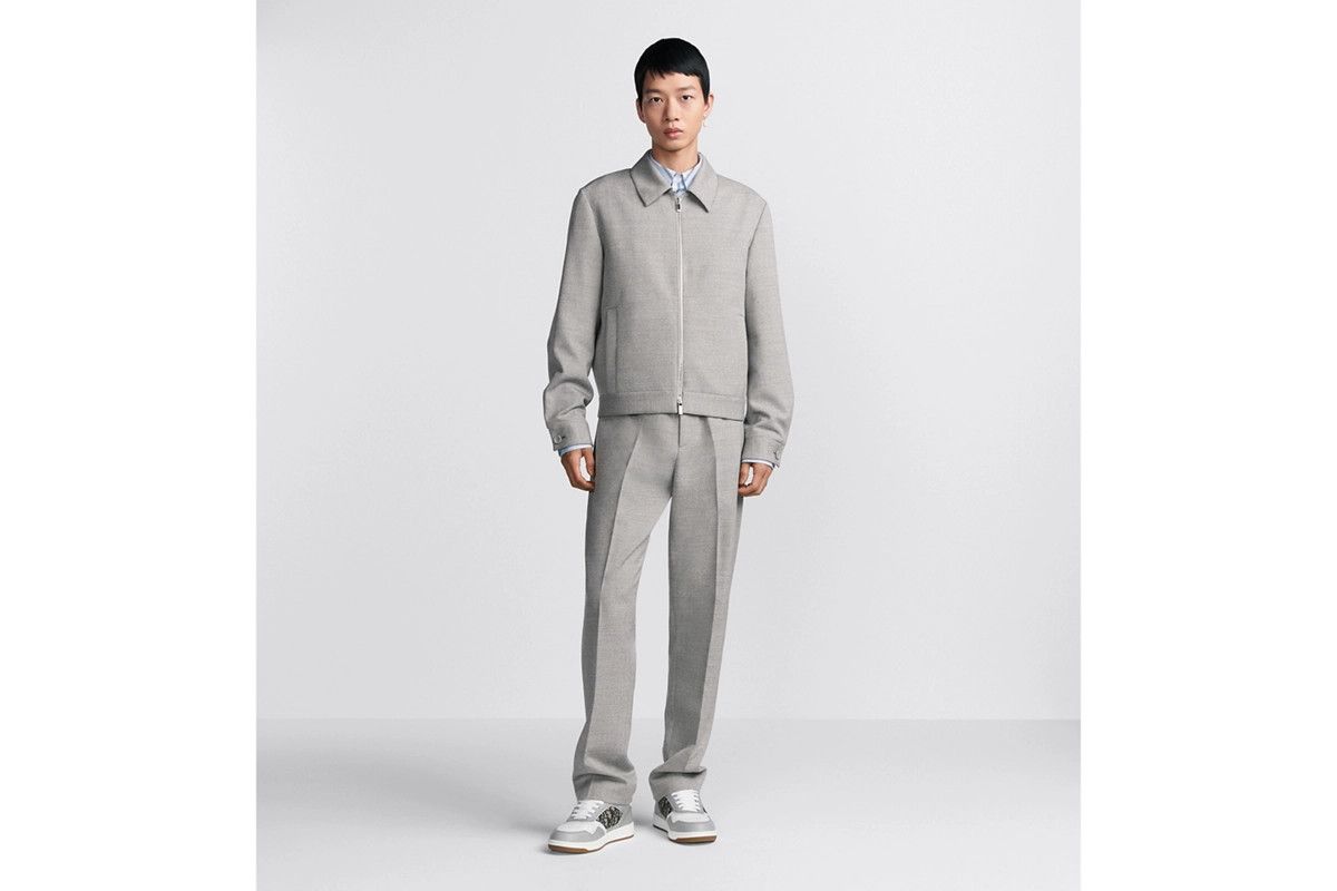 Dior o1bcso1str0226 Zipped Jacket in Grey Size US S / EU 44-46 / 1 - 5 Thumbnail