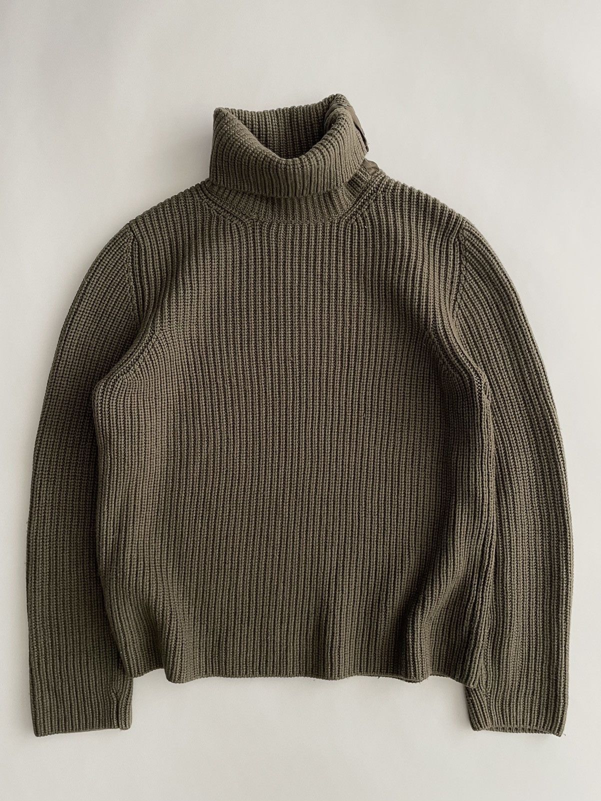 Prada Prada Early 2000’s Heavy Wool Turtleneck Wool Sweater Size US M / EU 48-50 / 2 - 1 Thumbnail