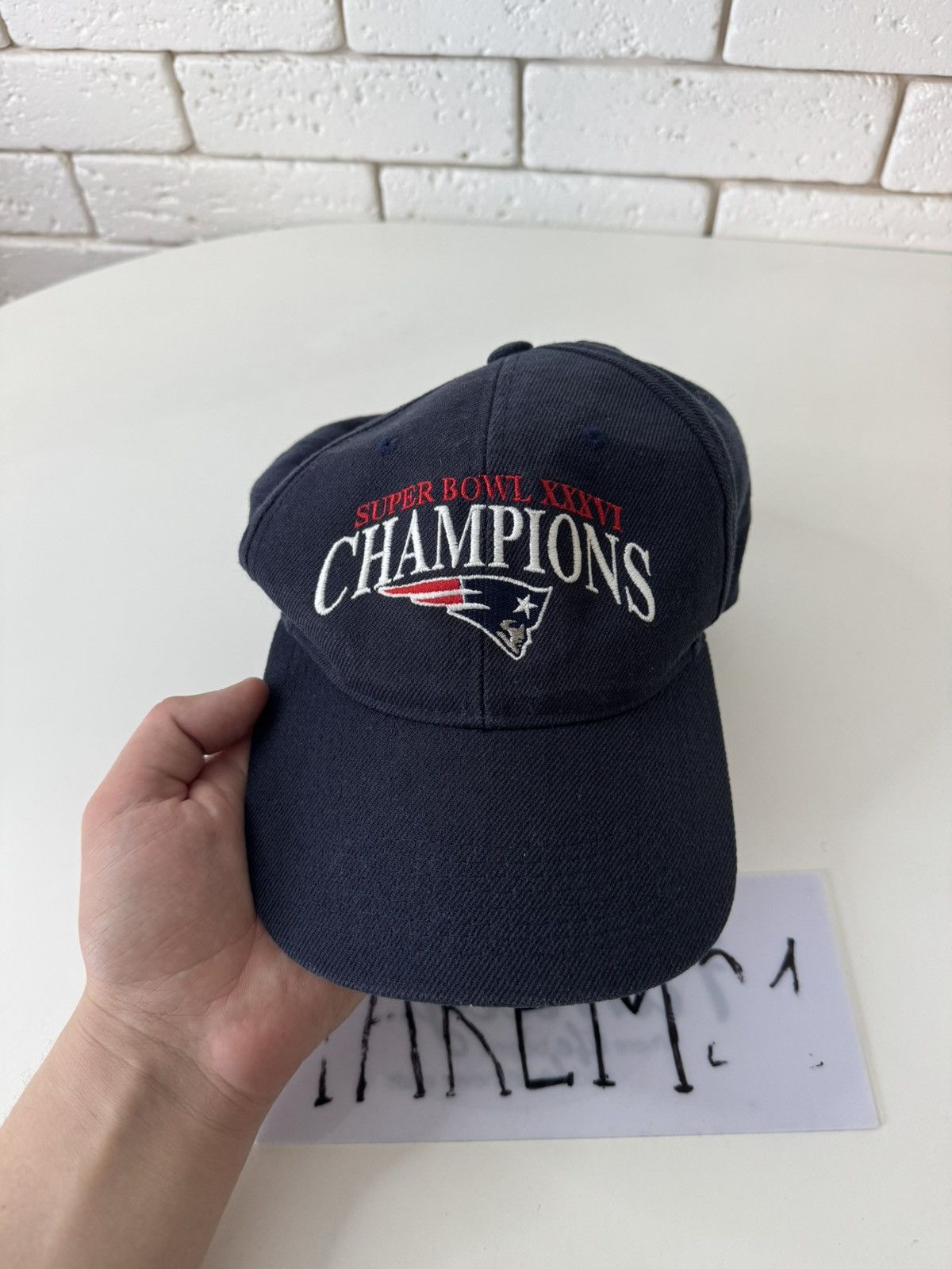 Vintage New England Patriots vintage cap hat Size ONE SIZE - 2 Thumbnail