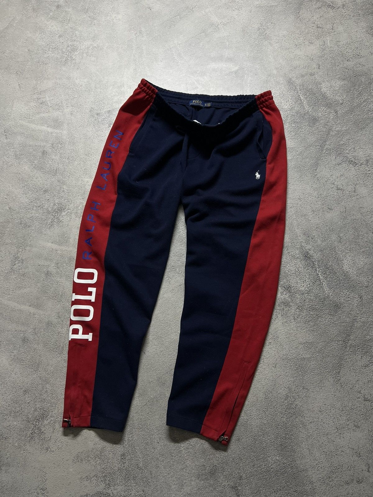 Polo Ralph Lauren Y2K Polo by Ralph Lauren Big Logo Sweatpants Size US 36 / EU 52 - 3 Thumbnail