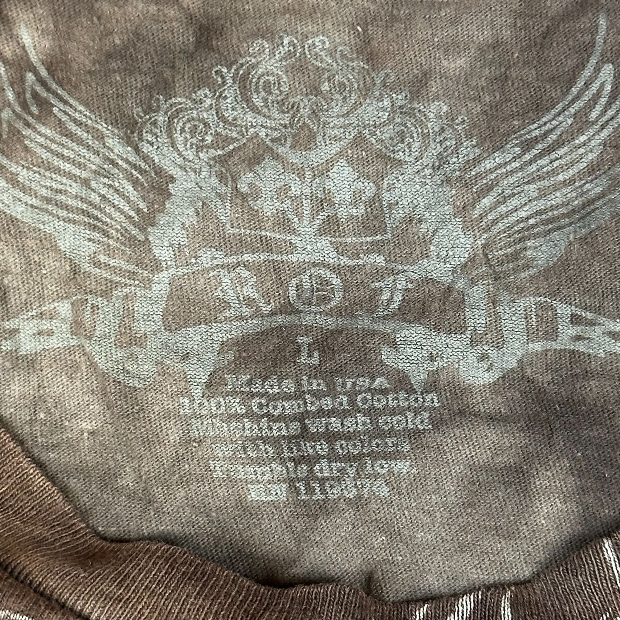 Vintage Brown Vintage Y2K Grunge Style Tee (L) Size US L / EU 52-54 / 3 - 3 Thumbnail