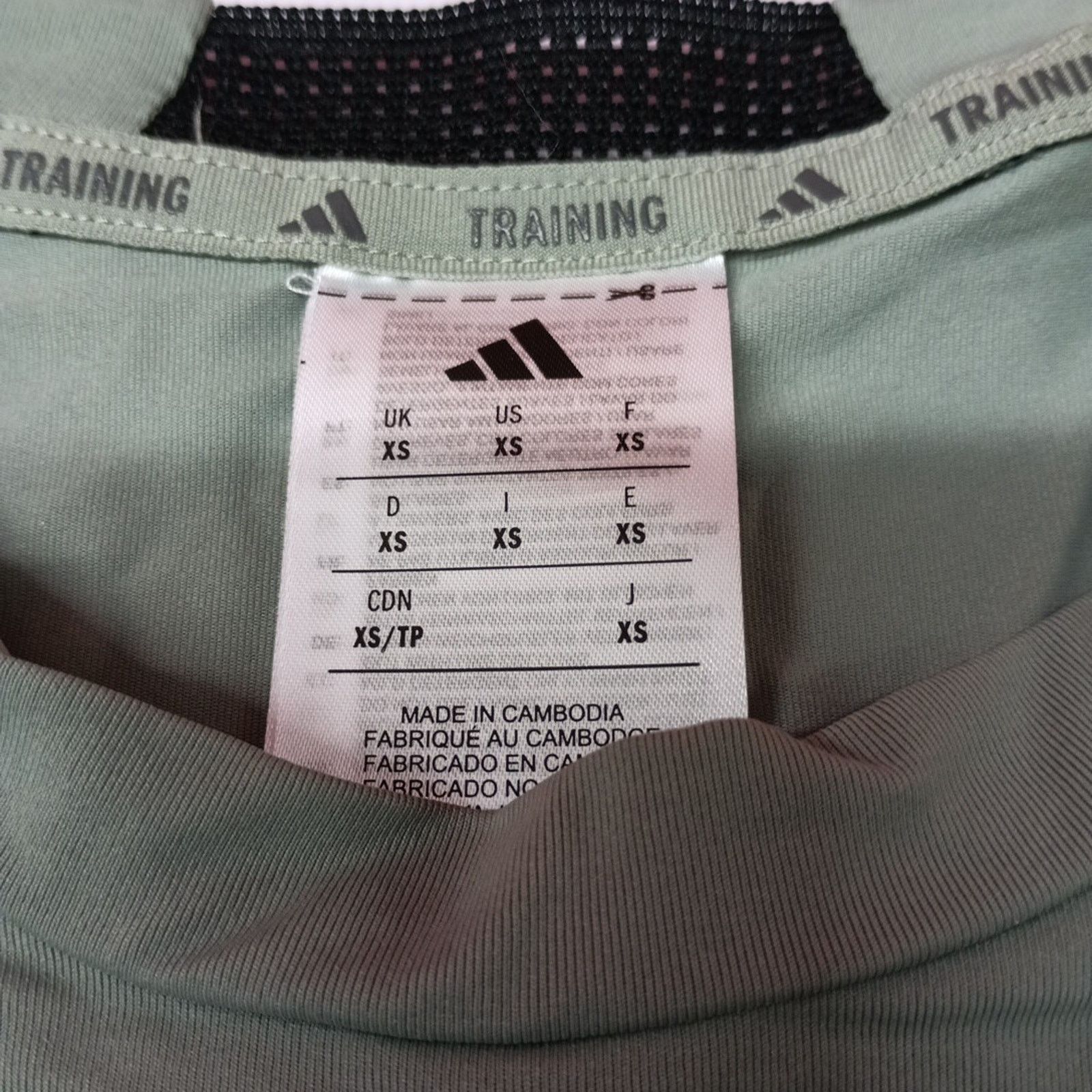 Adidas Adidas Mens Size XS D4T Training Tank Top Shirt Silver Green Size US XS / EU 42 / 0 - 3 Thumbnail
