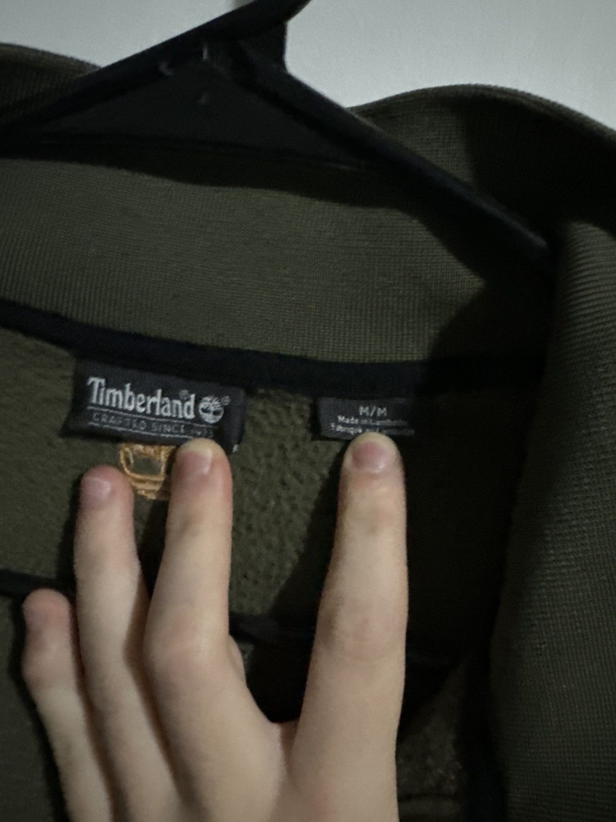 Timberland Timberland quarter zip fleece pullover Size US M / EU 48-50 / 2 - 3 Thumbnail