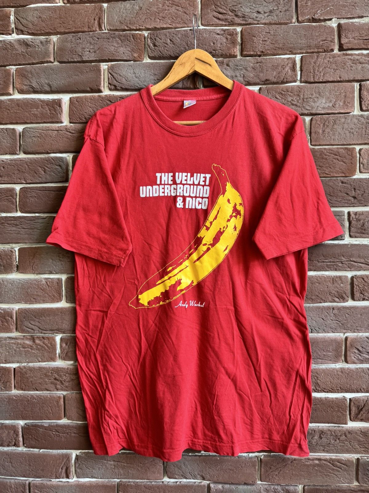 Andy Warhol Vintage The Velvet Underground Andy Warhol Band Art Tee Size US L / EU 52-54 / 3 - 1 Thumbnail