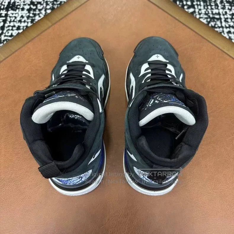 Louis Vuitton LV Trainer2 Basketball Shoes Black Blue . Size US 7 / EU 40 - 3 Thumbnail