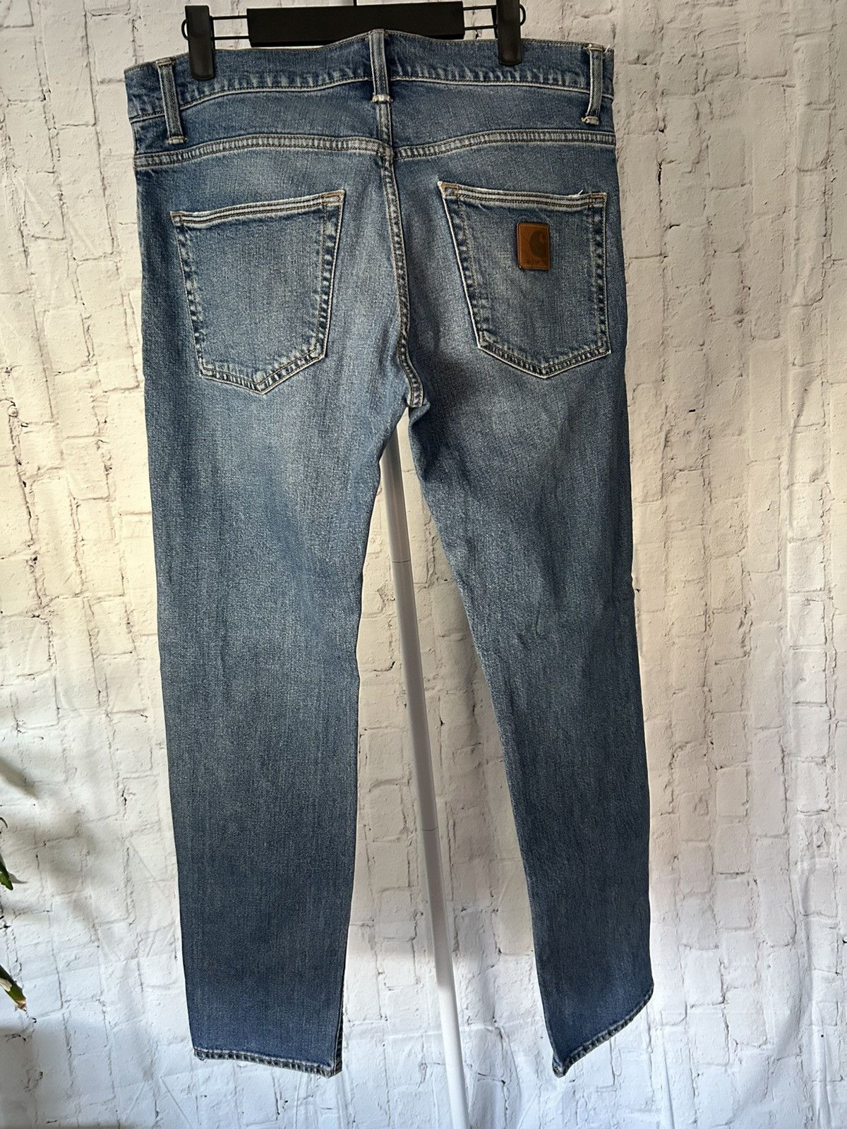 Carhartt Carhartt WIP Blue Denim Jeans – Size 33/32 Size US 33 - 6 Thumbnail