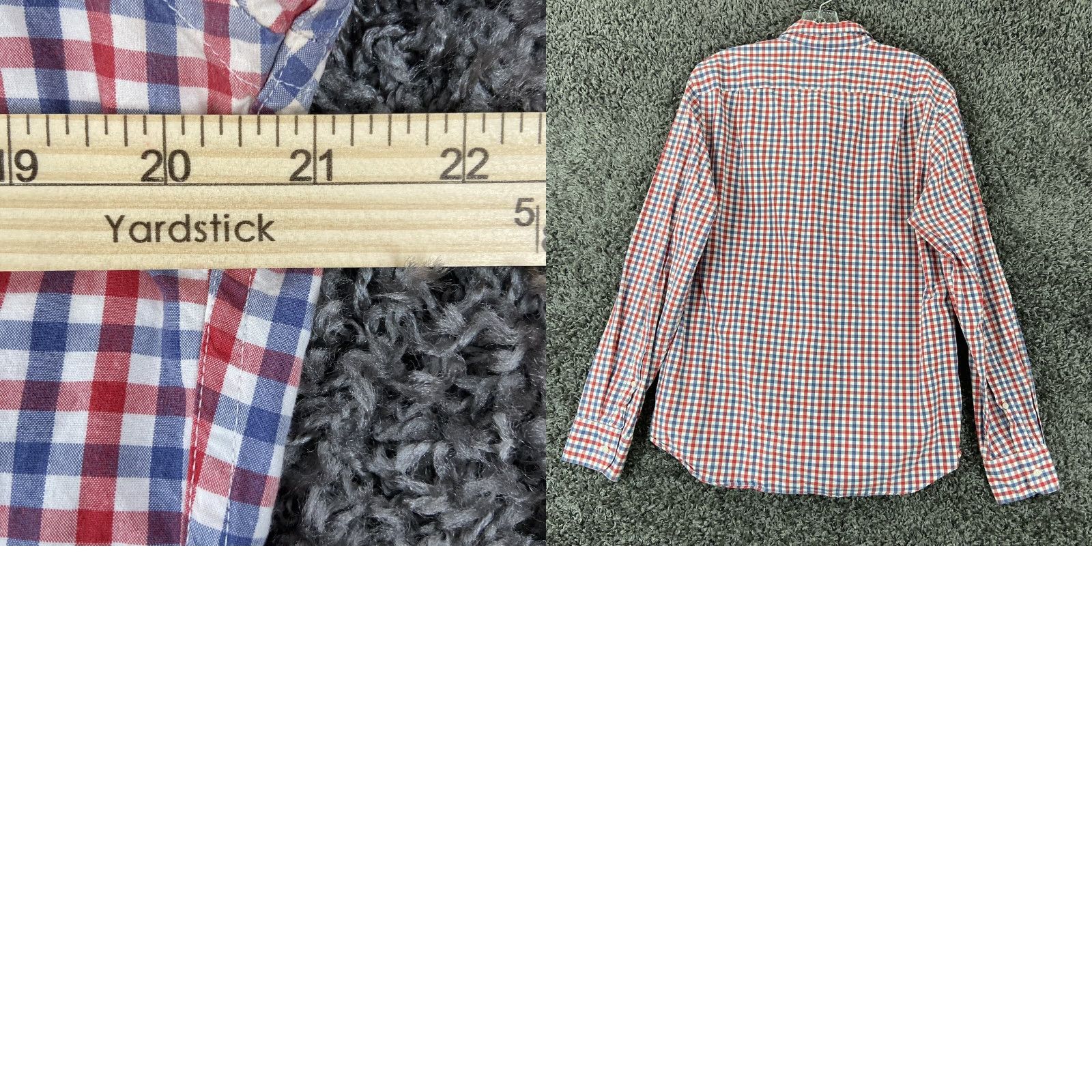 J.Crew J. Crew Button-Up Shirt Plaid Long Sleeve Men’s M Blue Red Multicolor Cotton Shirt Size US M / EU 48-50 / 2 - 8 Thumbnail