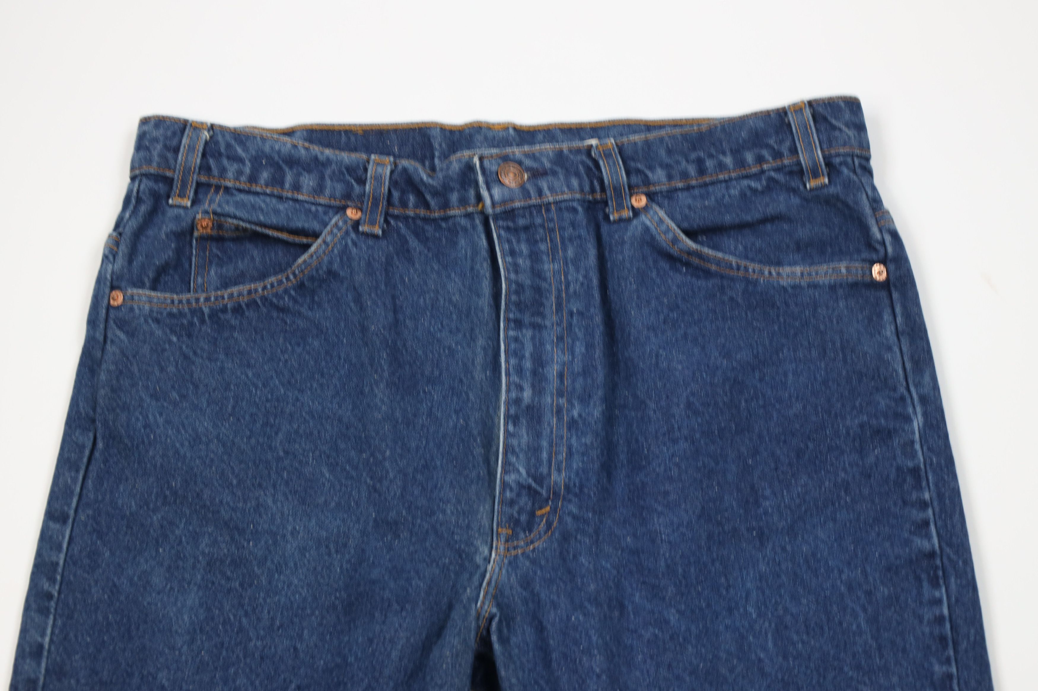 Levi's Vintage 80s 90s Levis 517 Orange Tab Wide Leg Bootcut Jeans Size US 38 / EU 54 - 2 Thumbnail