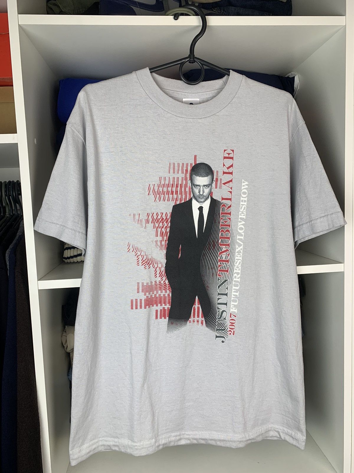 Band Tees 2007 Justin Timberlake Future Sex Love Show T-shirt Size US M / EU 48-50 / 2 - 1 Thumbnail