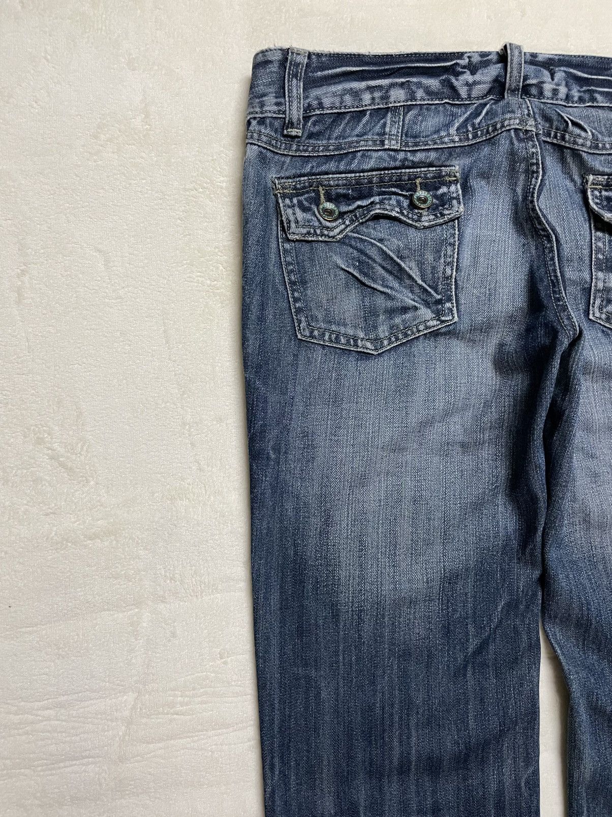 Japanese Brand Vintage D-STIAG Mudwash Bushpants Denim Jeans Size US 33 - 12 Thumbnail