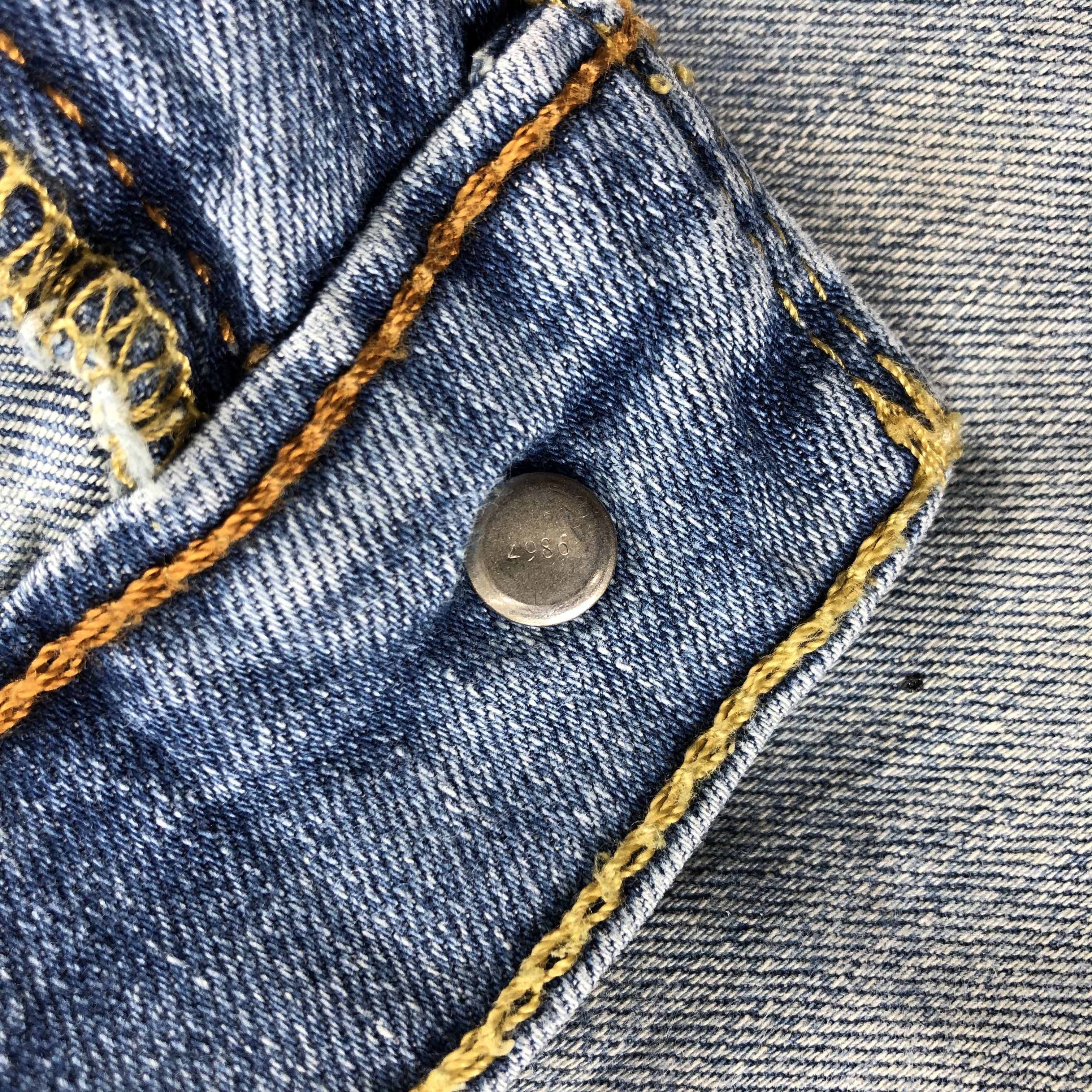 Levi's Vintage Blue Wash Levis 511 Jeans-J2579 Size US 32 / EU 48 - 11 Thumbnail