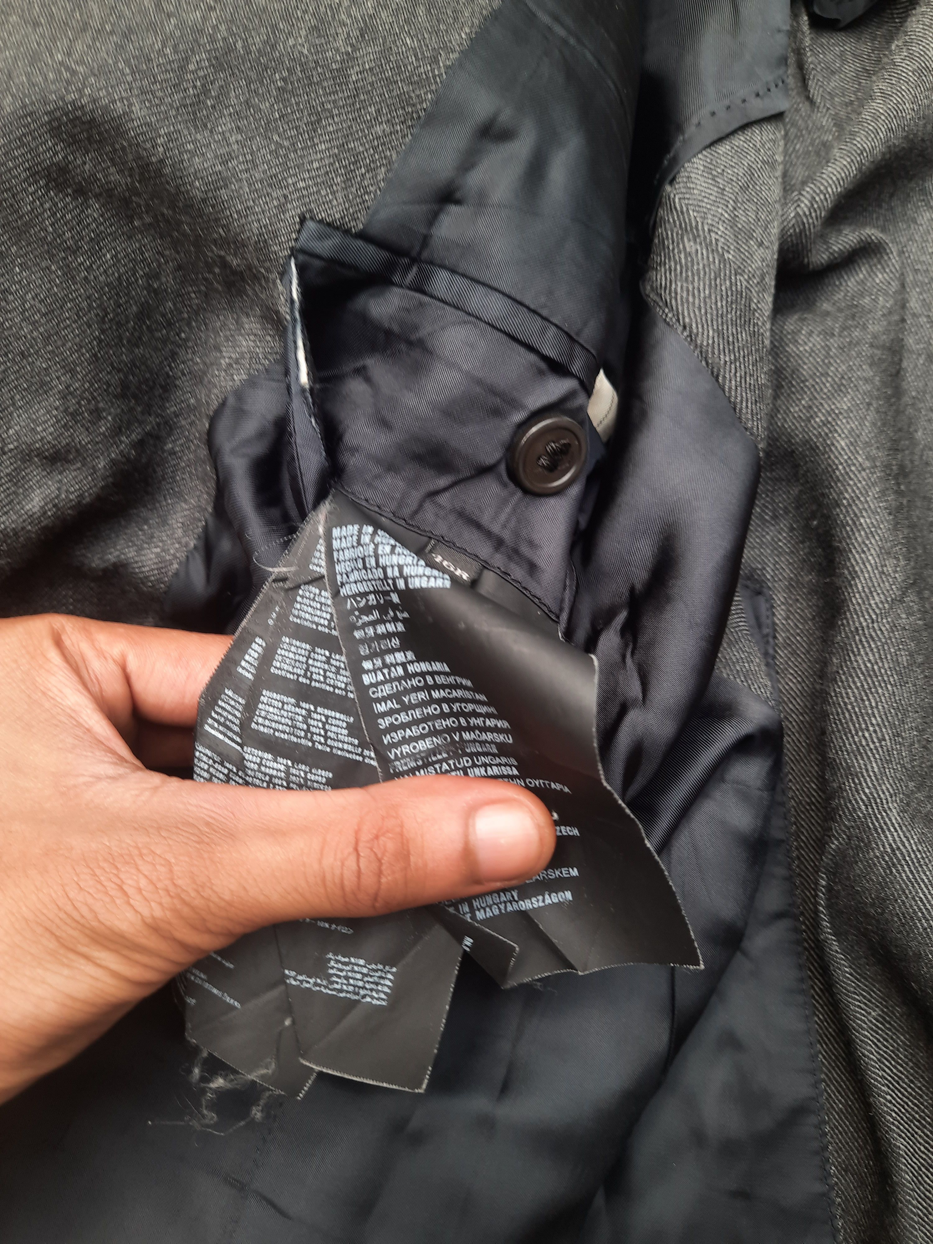 Prada Prada Blazer Mens Slim Fit Size 46R - 6 Thumbnail