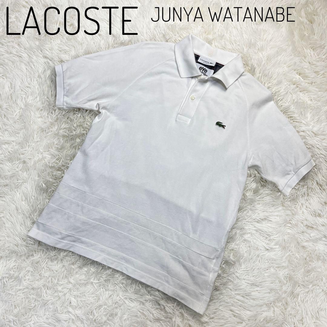 [Rare]Lacoste eYe Junya Watanabe Polo Shirt Size M White