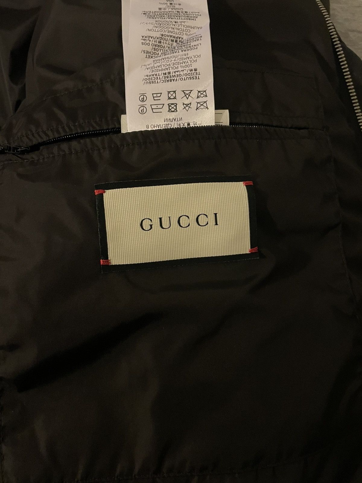 Gucci Gucci Down Jacket Size 52 - "GG jacquard nylon padded coat" Size US L / EU 52-54 / 3 - 10 Thumbnail