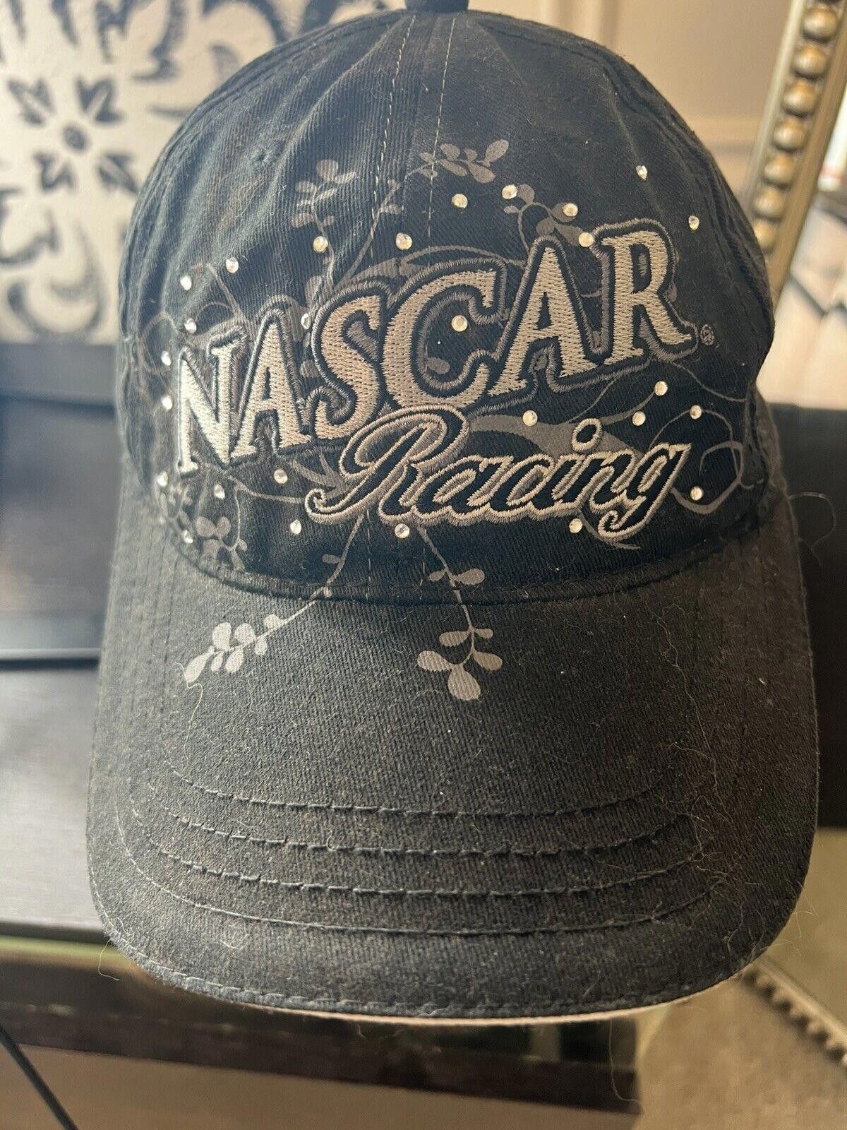 NASCAR NASCAR Rhinestone Cap Women Adjustable Size ONE SIZE - 1 Thumbnail