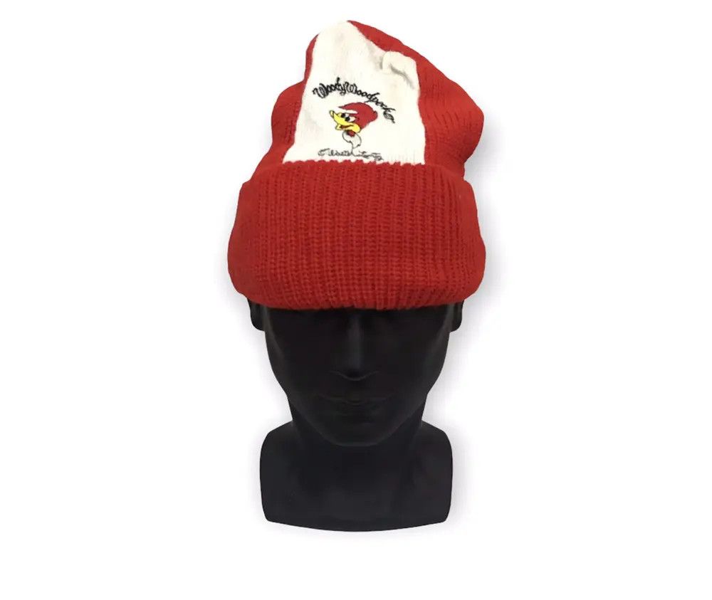 Cartoon Network × Universal Studios × Vintage Woody Woodpecker Beanie Hat Size ONE SIZE - 1 Thumbnail