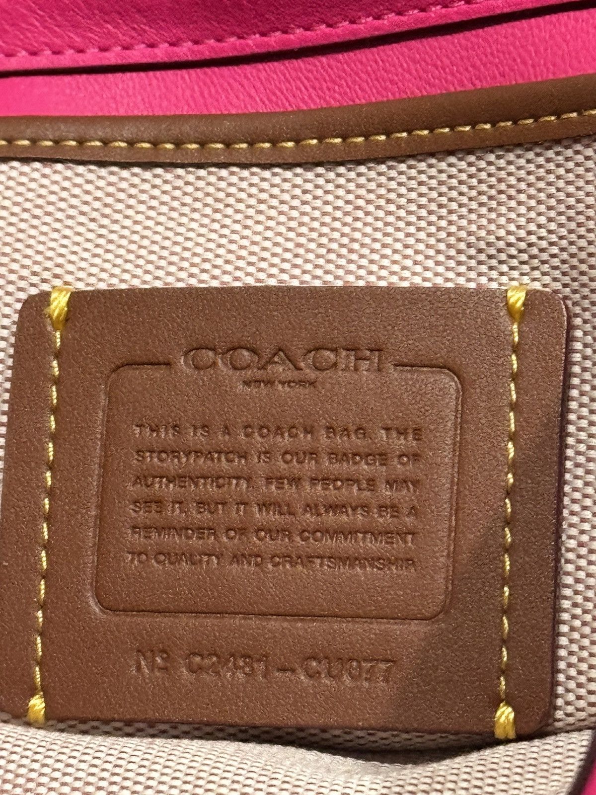 Coach Coach Pillow Tabby Backpack in Dragonfruit Size ONE SIZE - 6 Thumbnail