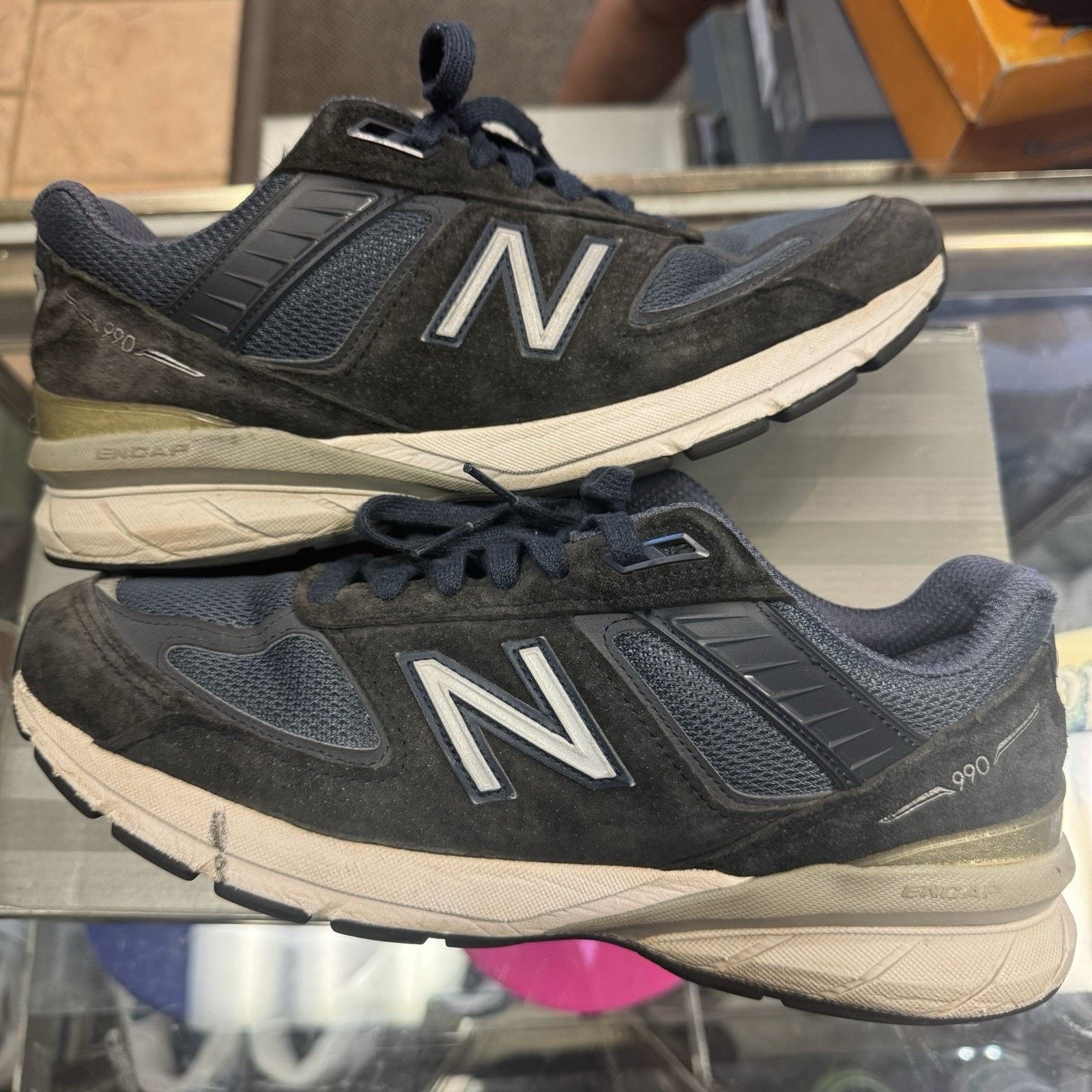 New Balance New Balance 990v5 Running Shoes Women's 9.5 Navy Blue Size US 9.5 / IT 39.5 - 7 Thumbnail