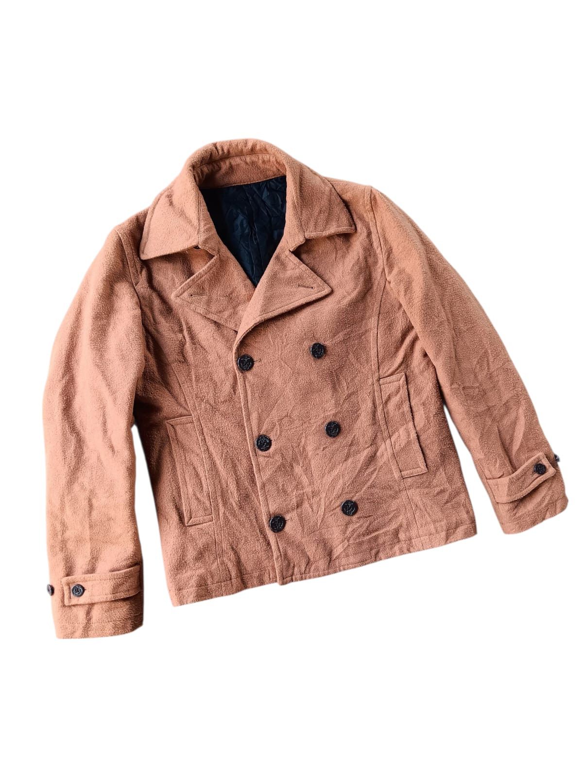 Tete Homme Tete Homme wool peacoat vintage jacket Size US M / EU 48-50 / 2 - 2 Thumbnail