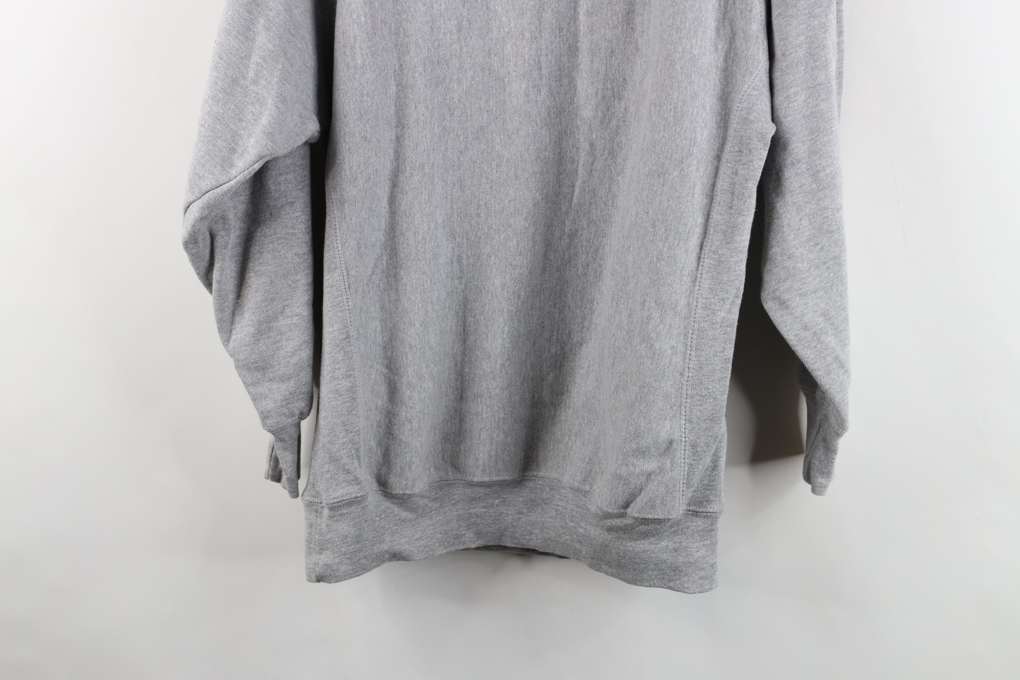 Vintage Vintage 90s University of Michigan Hoodie Heather Gray Size US M / EU 48-50 / 2 - 13 Thumbnail