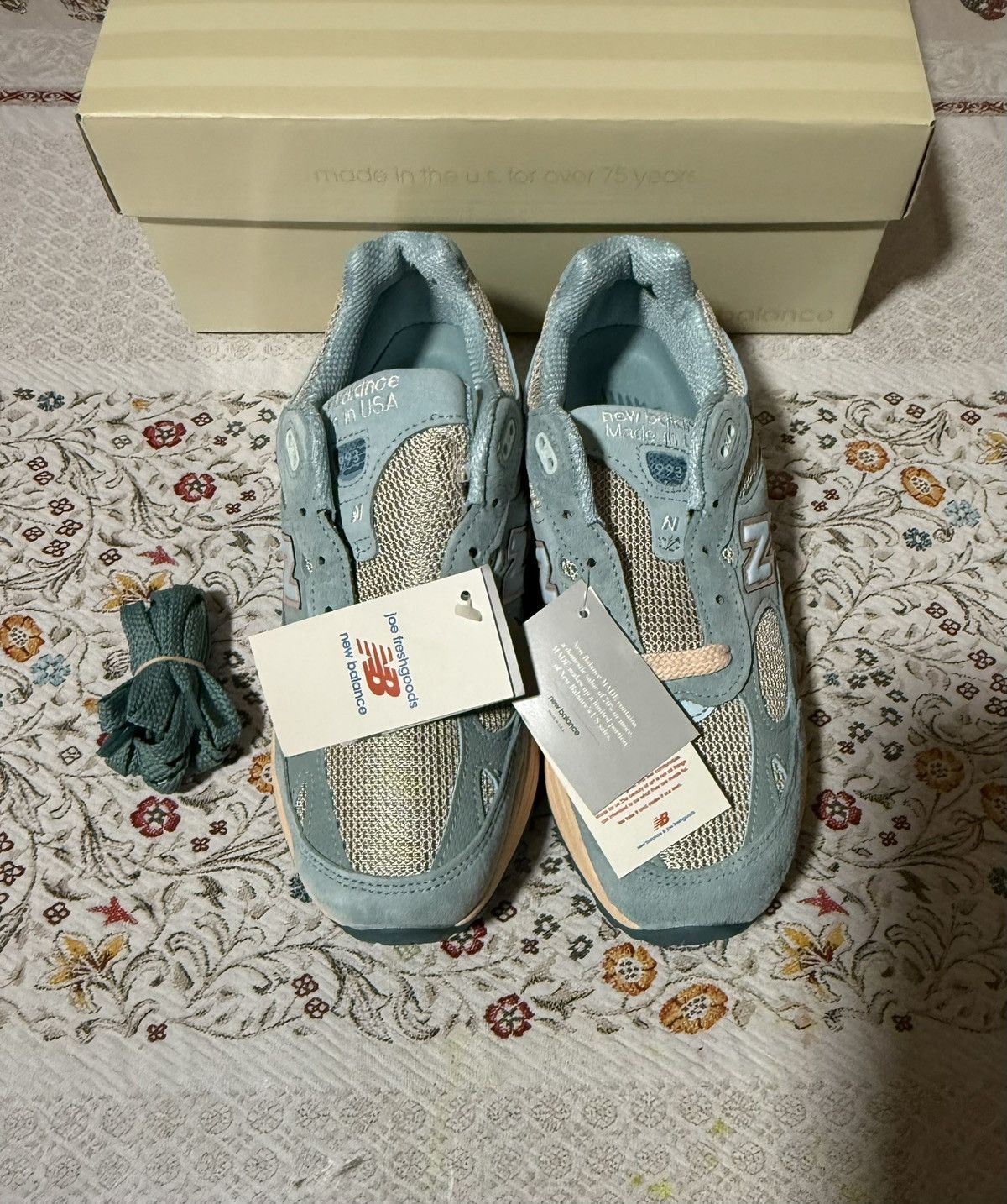 Joe Freshgoods × New Balance NEW BALANCE JOE FRESHGOODS WMNS 993 MIU PERFORMANCE ART Sz 8 Size US 8 / IT 38 - 4 Thumbnail