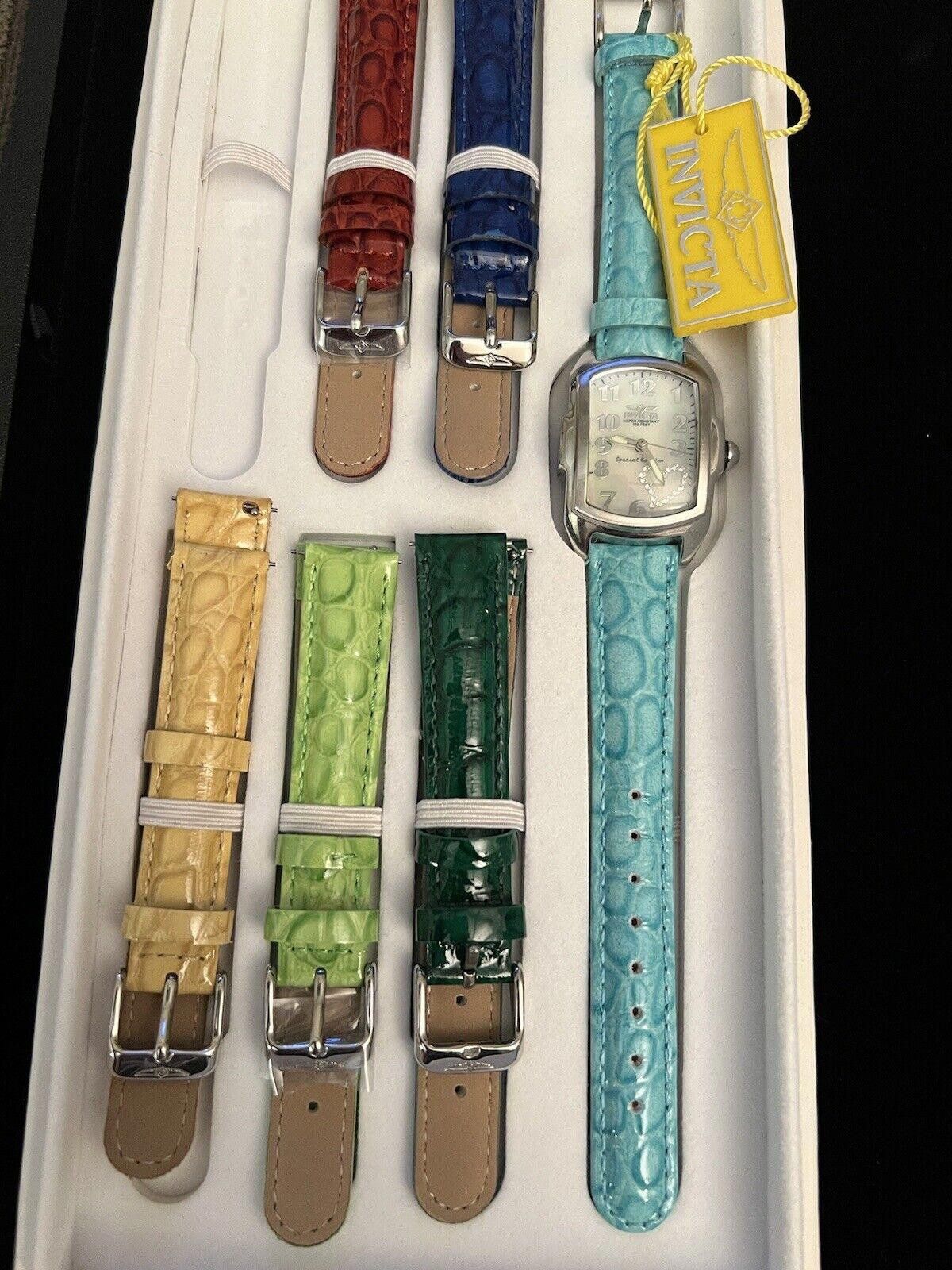 Invicta Invicta Silver Women's Watch 5 Extra Bands New Battery Size ONE SIZE - 1 Thumbnail