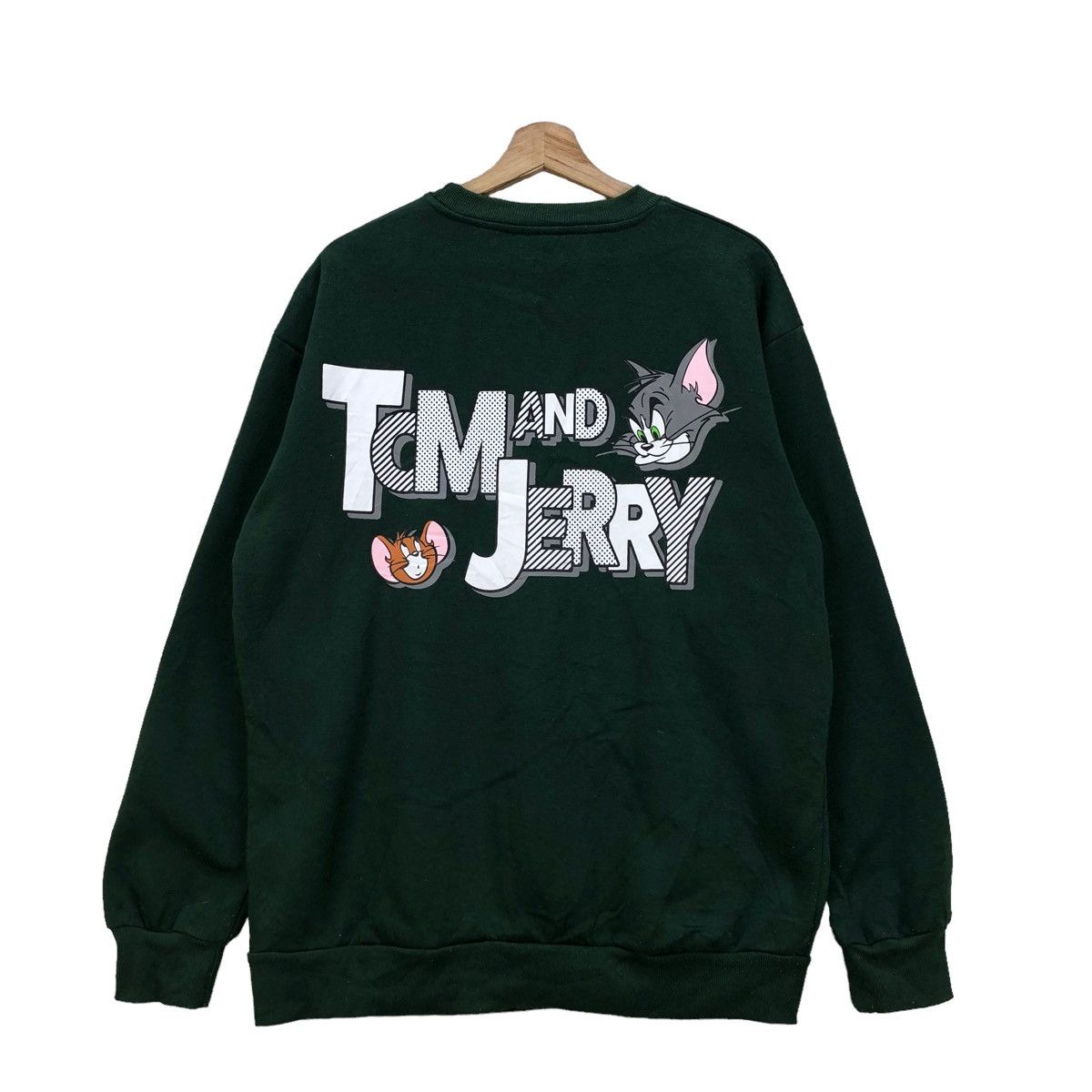 Vintage Sweatshirt Tom And Jerry Big Logo Size US M / EU 48-50 / 2 - 1 Thumbnail