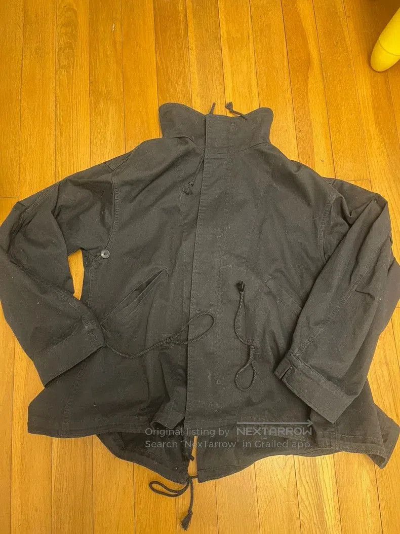 Yohji Yamamoto Yohji Yamamoto Cotton Black Coat. Size US M / EU 48-50 / 2 - 1 Thumbnail