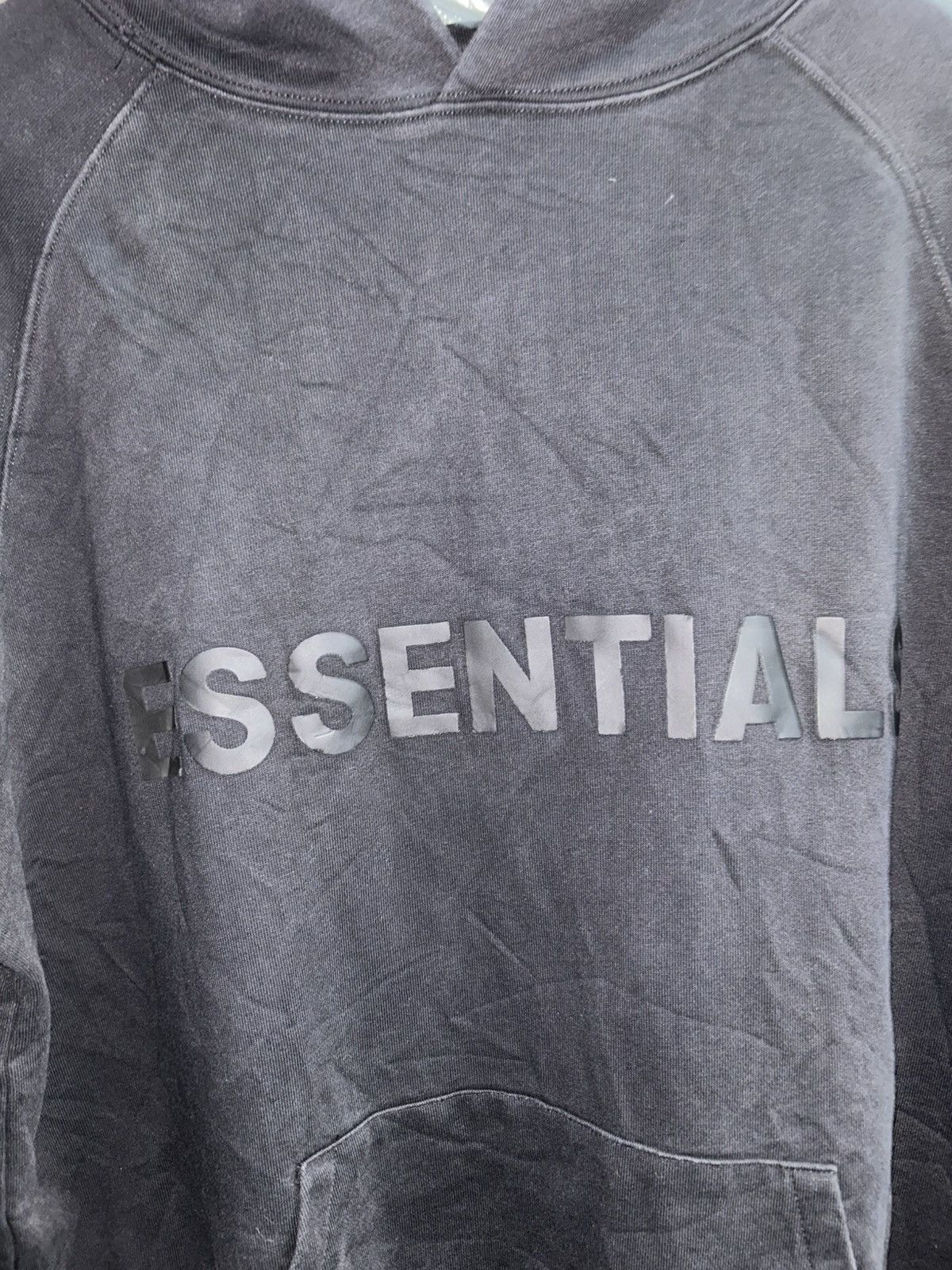 Fear of God Essentials Oversized Big Spell Logo Black Pullover Hoodie Size US M / EU 48-50 / 2 - 12 Thumbnail