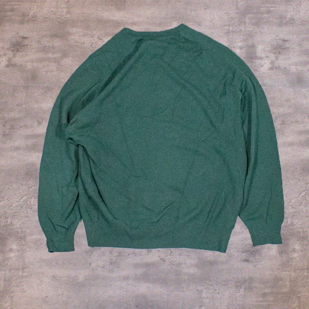 Lil Yachty Vintage 1990s Larry Golf Club V Neck Knitted Sweater Size US XL / EU 56 / 4 - 2 Thumbnail