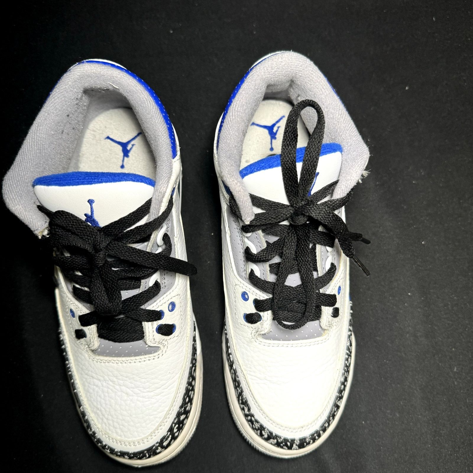 Jordan Brand × Nike Nike Air Jordan 3 Retro GS Racer Blue Men's Shoes - Size 5 Size US 5 / EU 37 - 4 Thumbnail