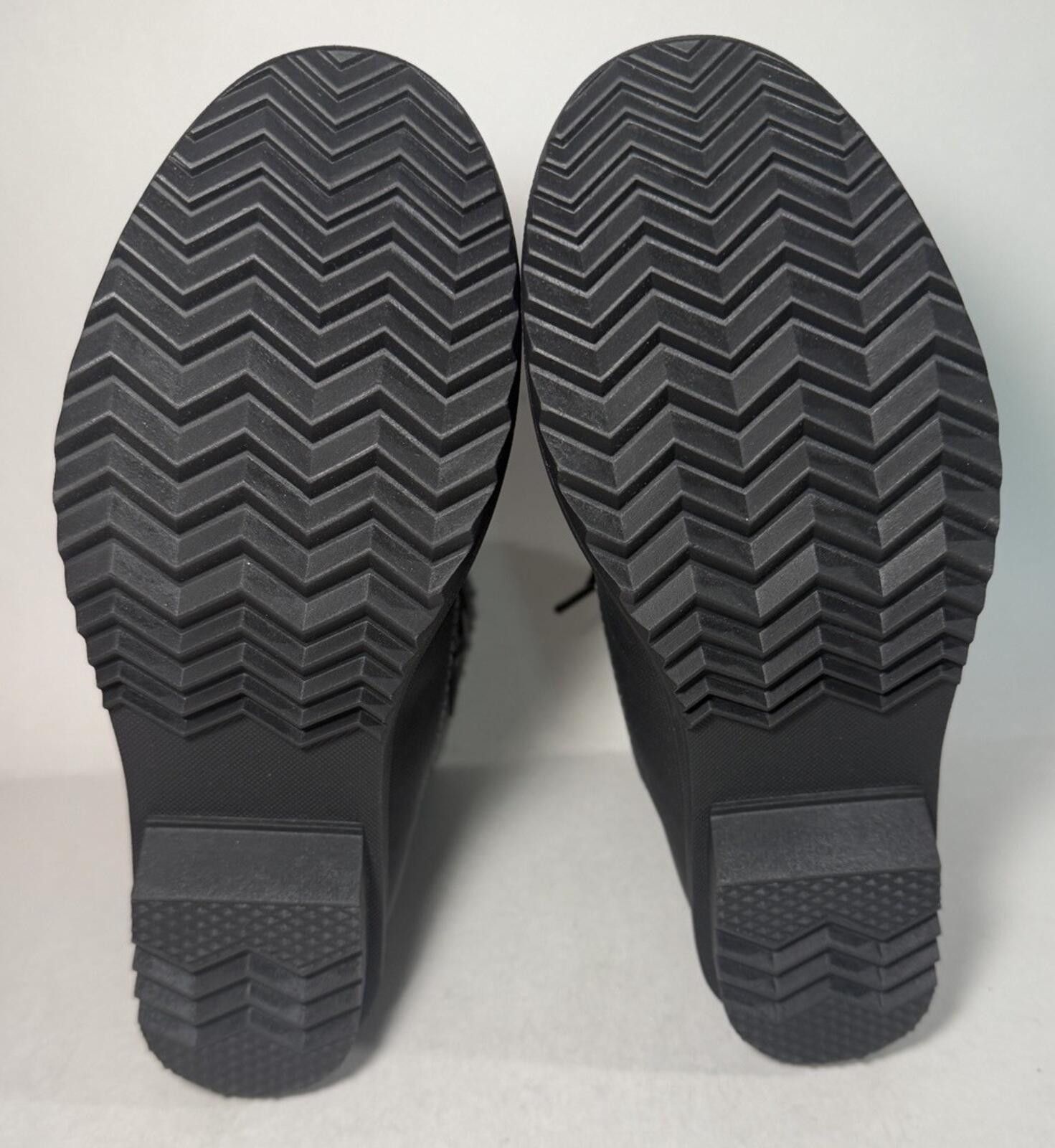 Other JBU Brisky Women Lace Up Casual Water Resistant Boots Black Size US 6.5 / IT 36.5 - 5 Thumbnail