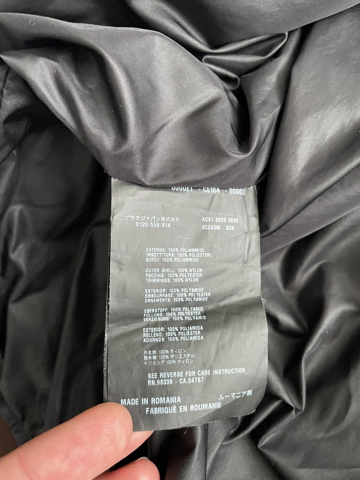 Prada Prada 2000’s Padded Nylon Bomber Size US M / EU 48-50 / 2 - 11 Thumbnail