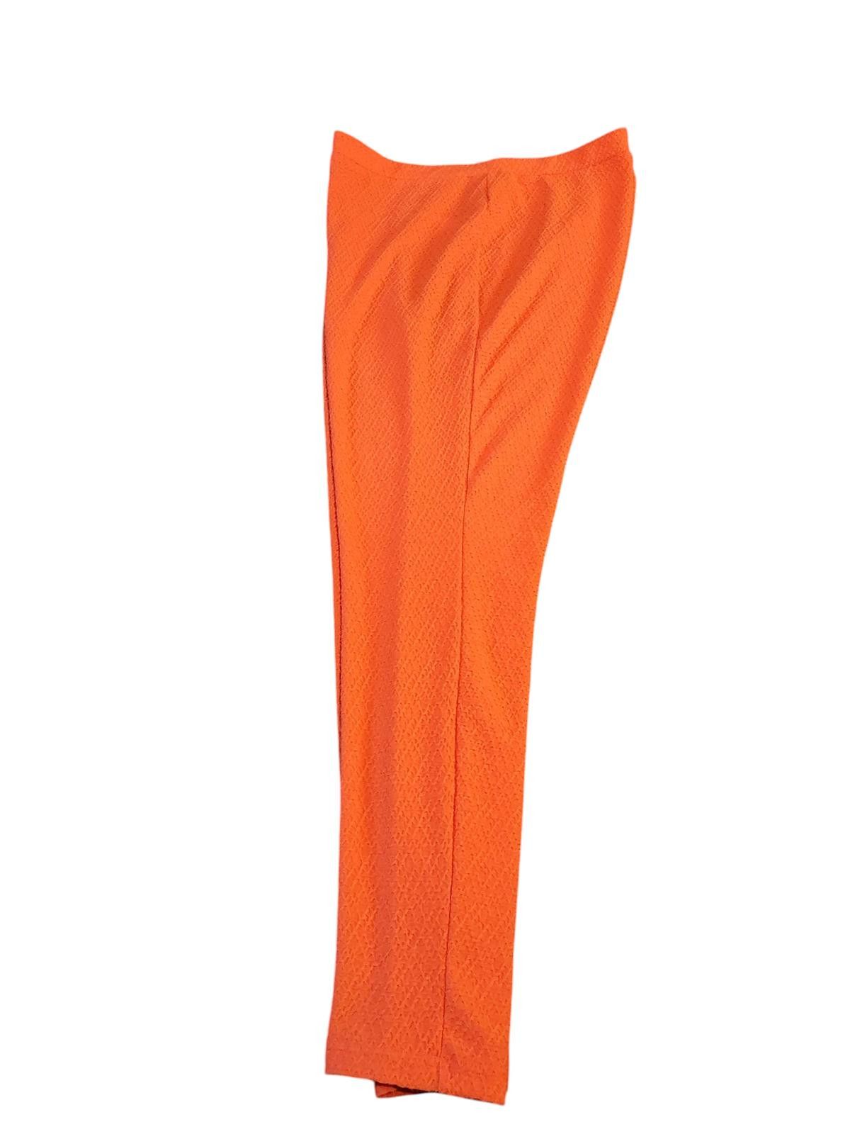 Shein Shein Women's Orange Off-Shoulder Crop Top w Long Sleeves Size XXL / US 16-18 / IT 52-54 - 5 Thumbnail
