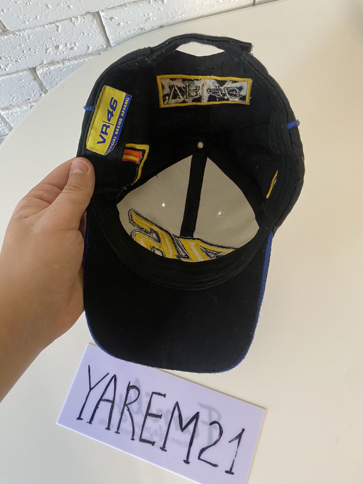 Vintage VR 46 vintage racing cap hat Size ONE SIZE - 7 Thumbnail