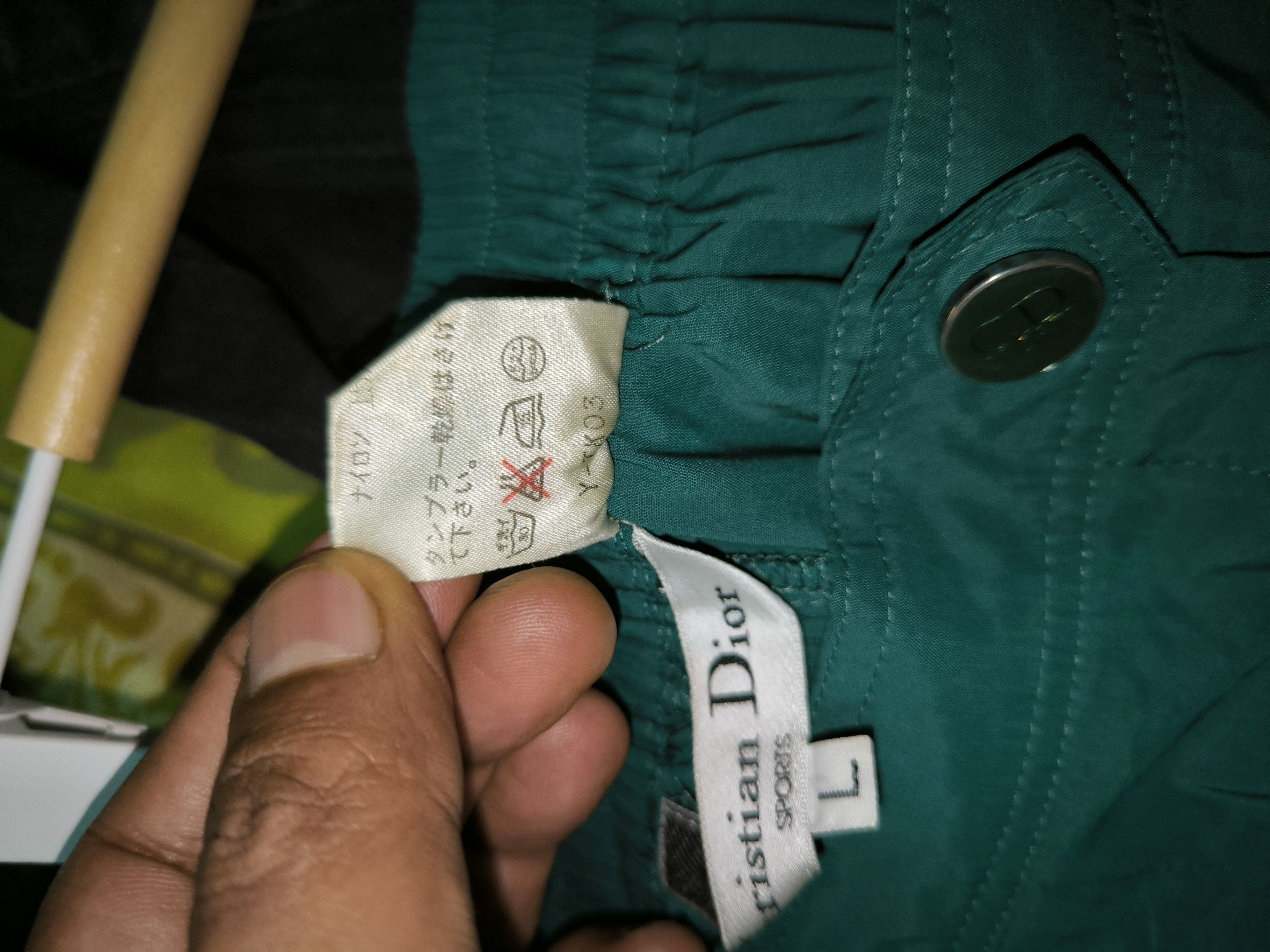 Christian Dior Monsieur × Dior Sports Green Balloon Pant Size 30" / US 8 / IT 44 - 2 Thumbnail