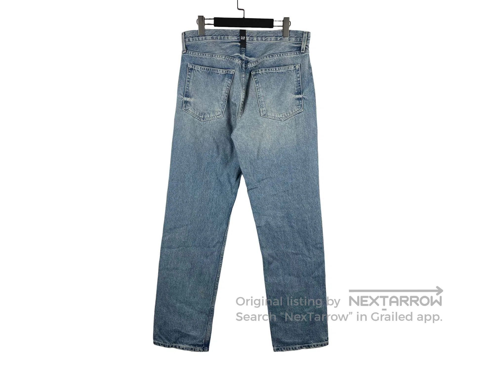 Balenciaga Balenciaga Washed Hole Denim Pants Size US 32 / EU 48 - 2 Thumbnail